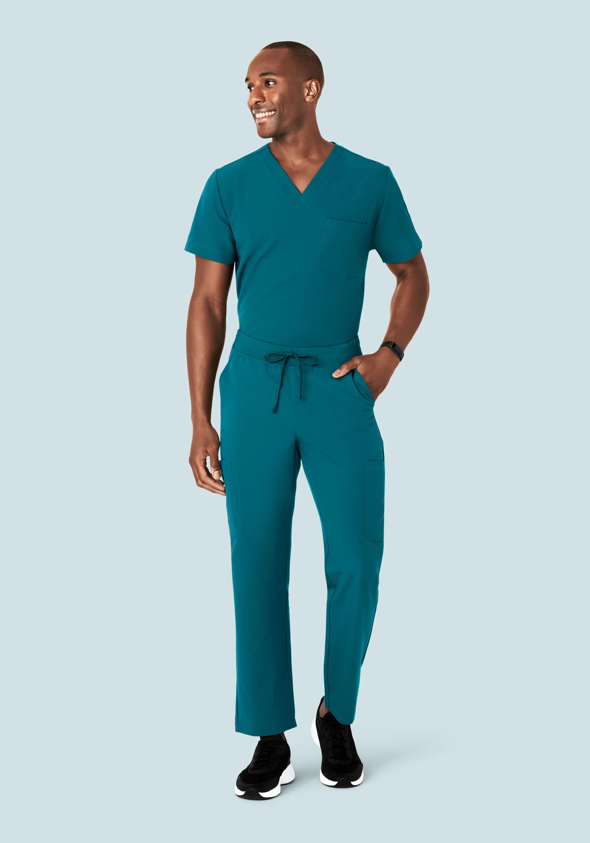 7 Pocket Cargos Peacock - Image 2