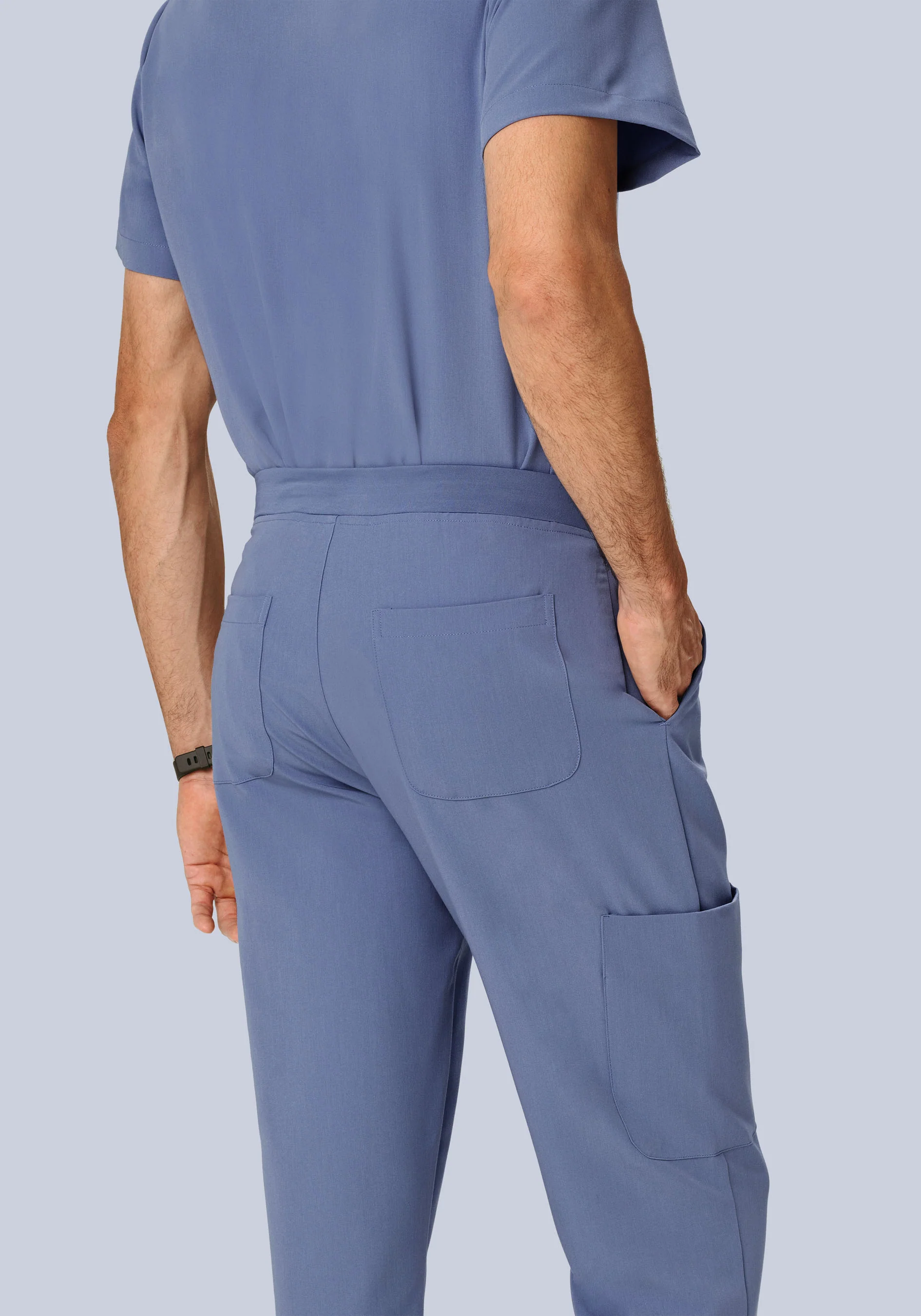 7 Pocket Cargos Periwinkle - Image 3