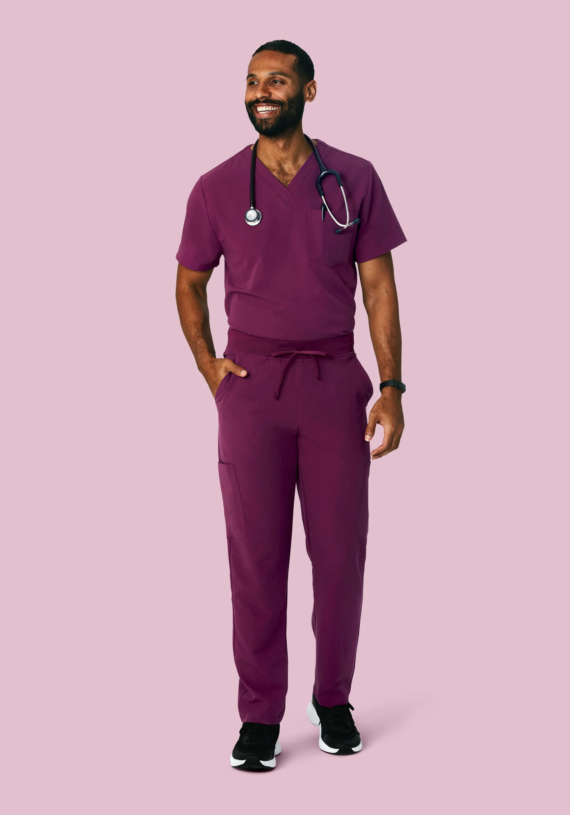 7 Pocket Cargos Plum - Image 2