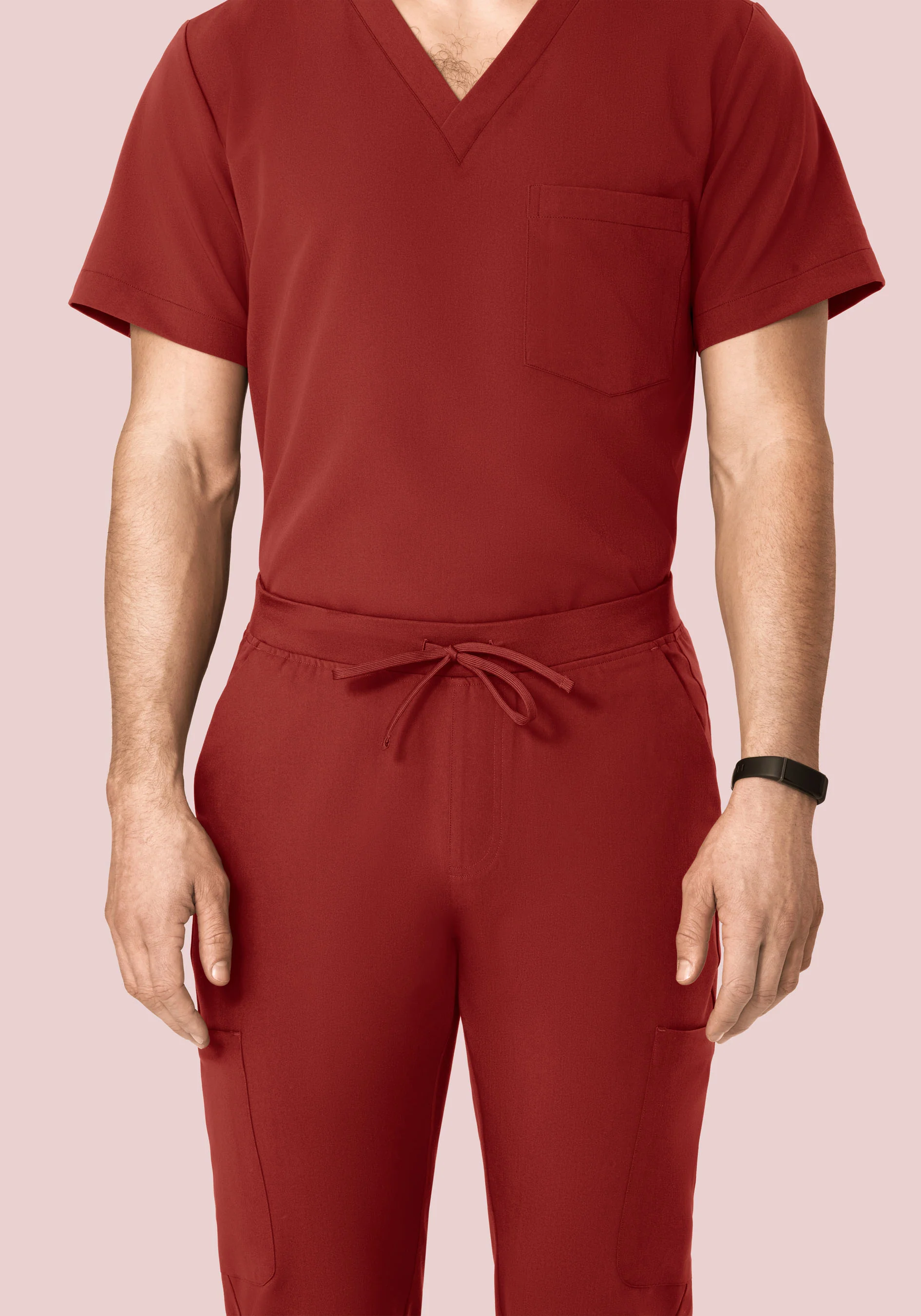 7 Pocket Cargos Rosewood - Image 3