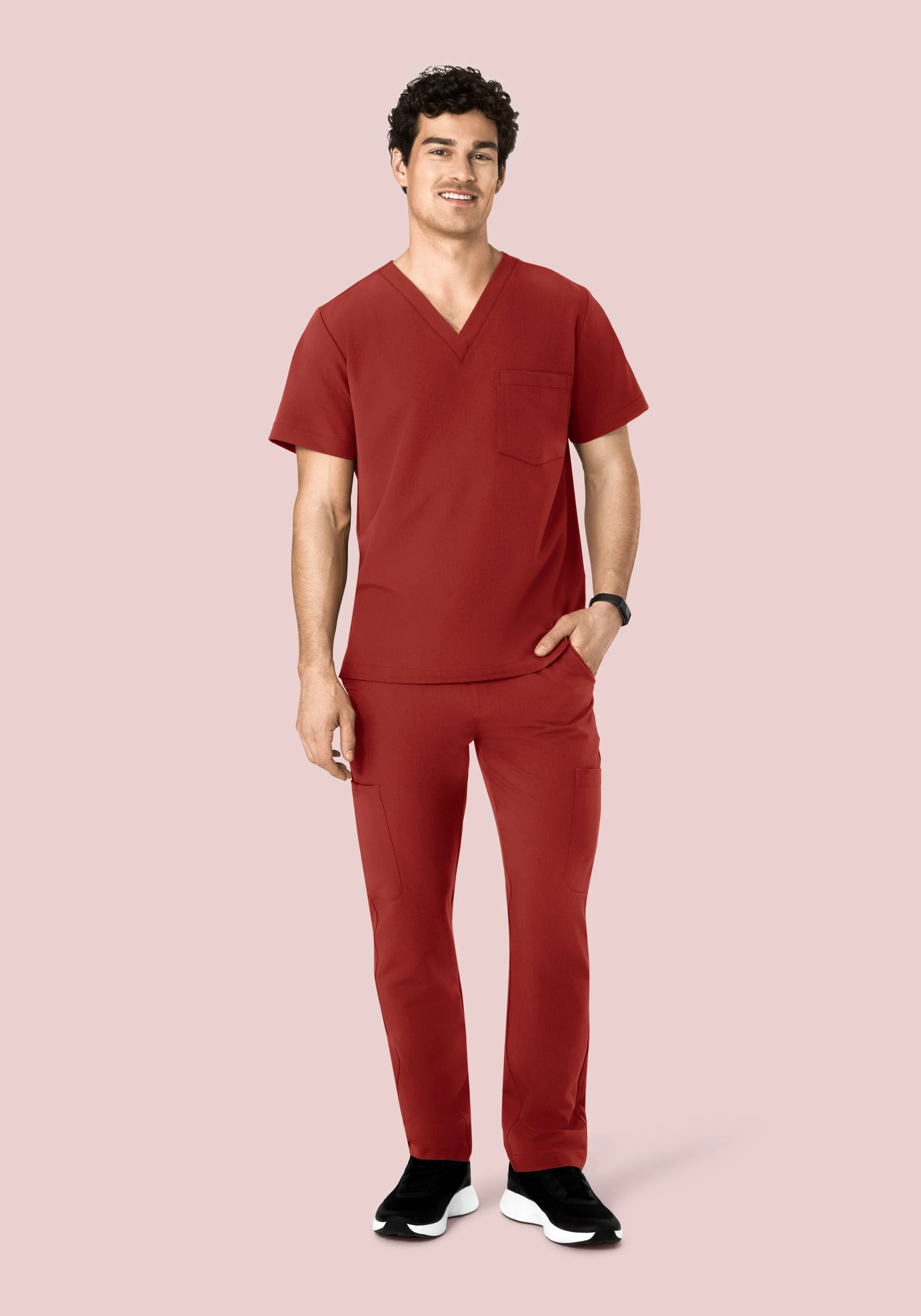 7 Pocket Cargos Rosewood - Image 4