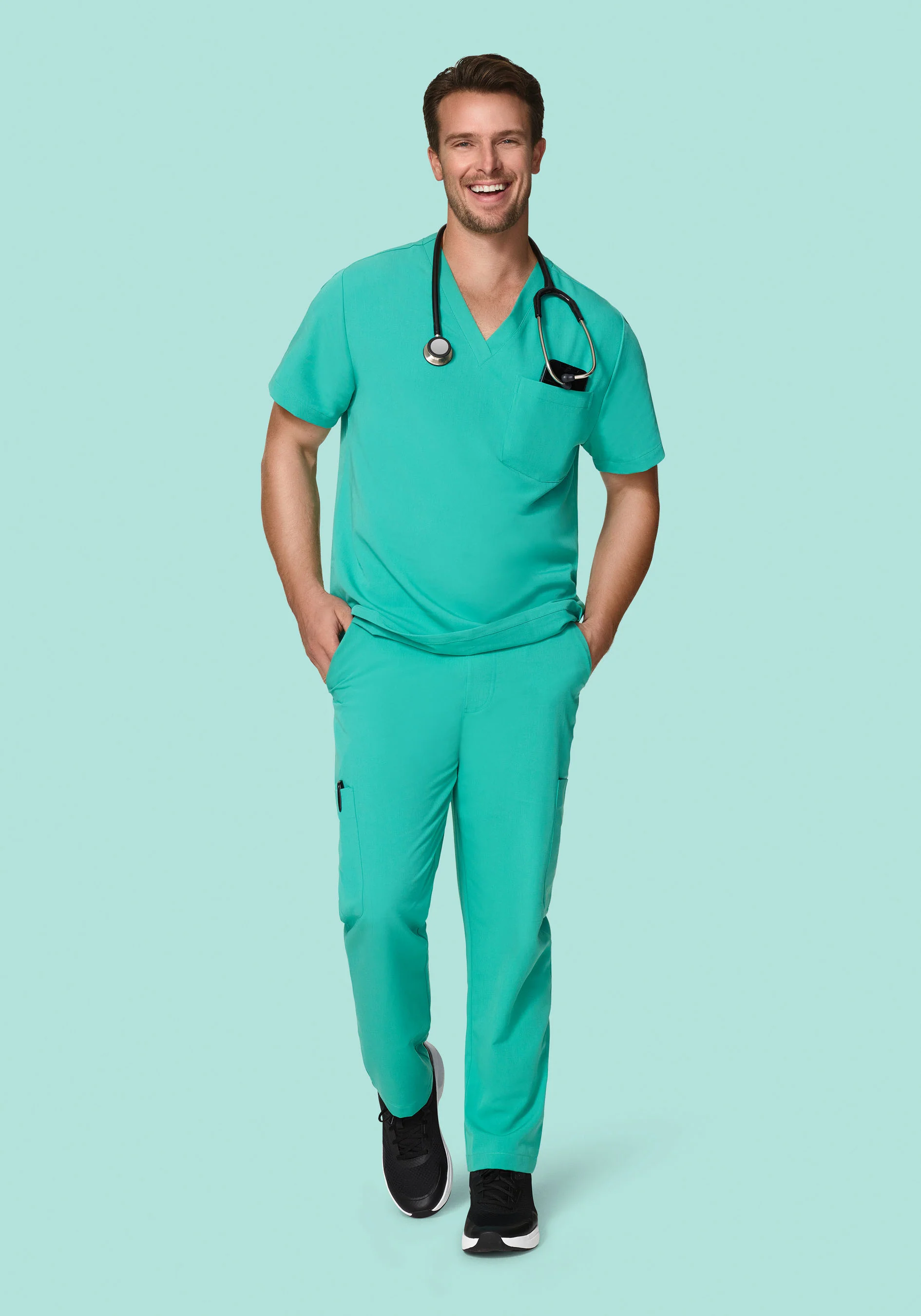 7 Pocket Cargos Surgical Green - Image 2