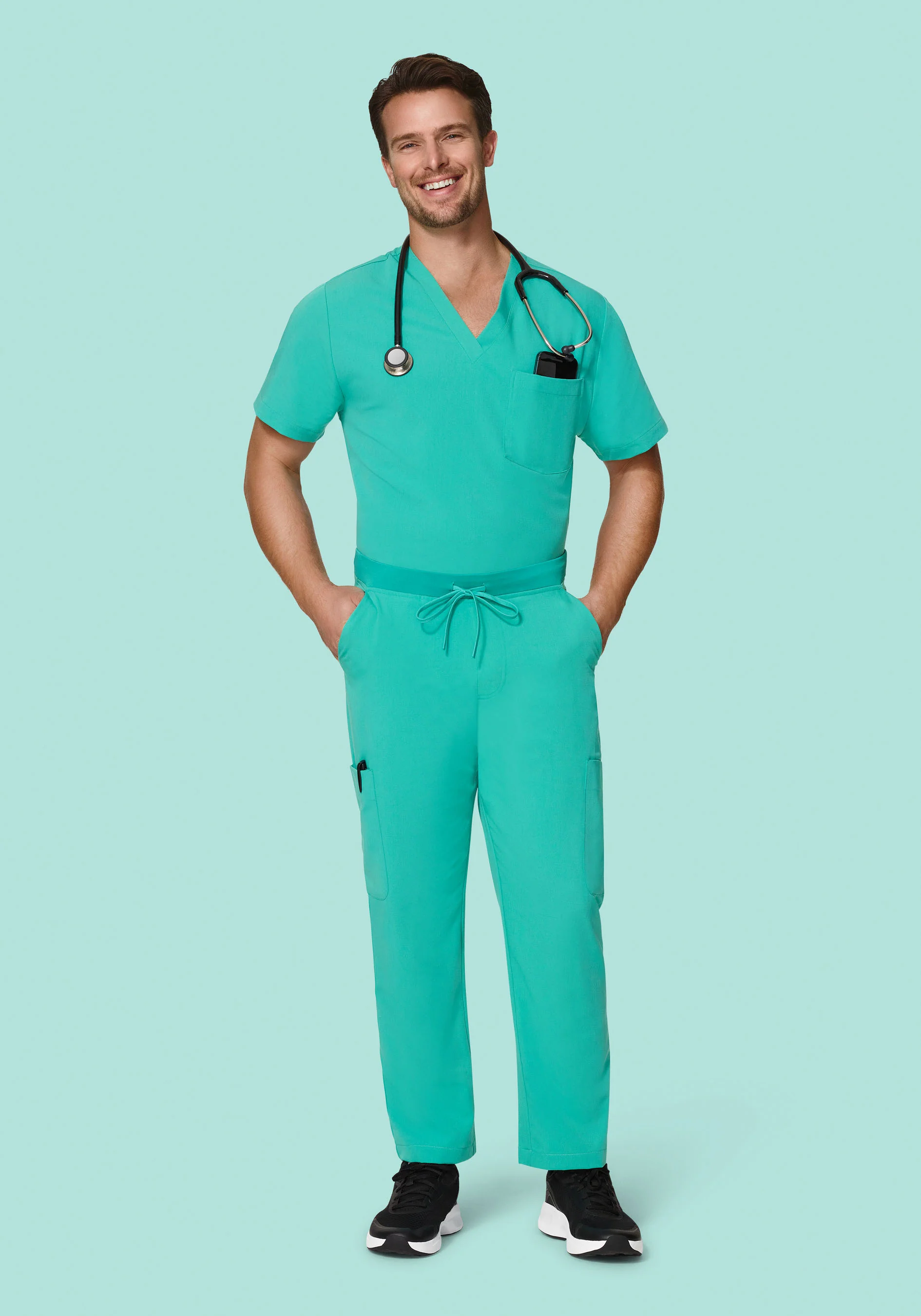 7 Pocket Cargos Surgical Green - Image 3