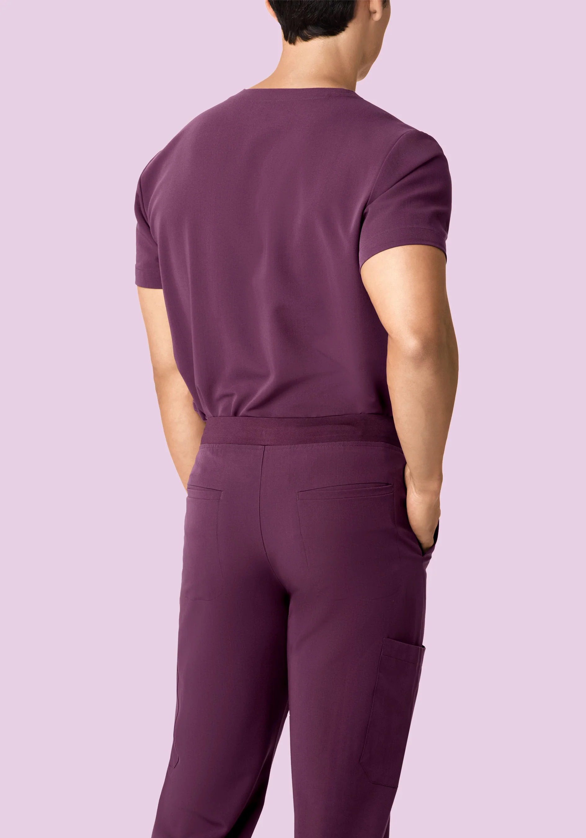 7 Pocket Joggers Bordeaux - Image 5