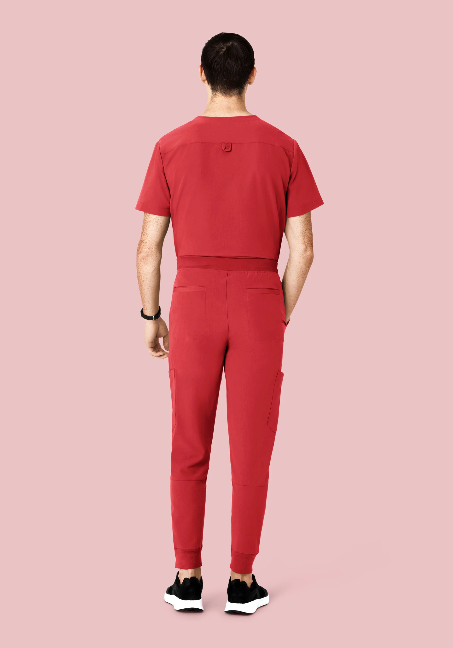 7 Pocket Joggers Cranberry - Image 5