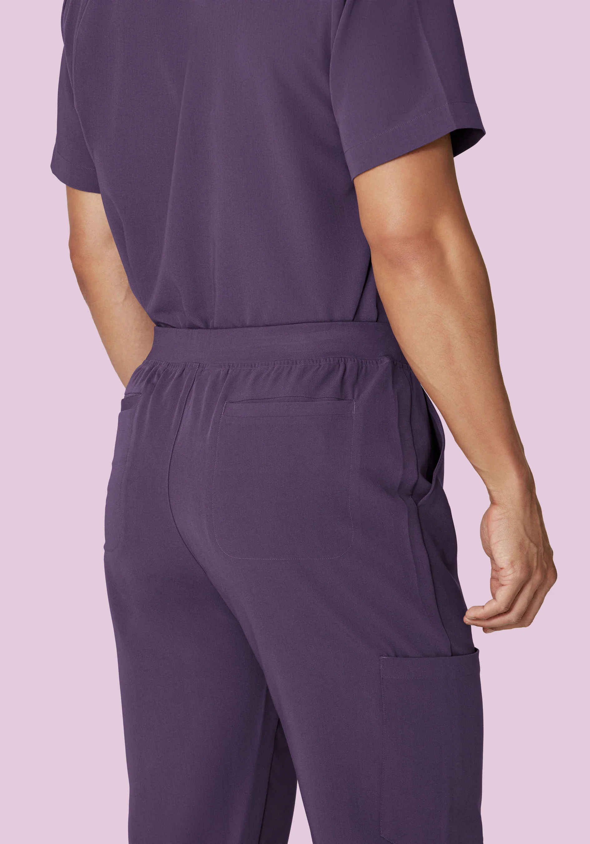 7 Pocket Joggers Deep Dewberry - Image 3
