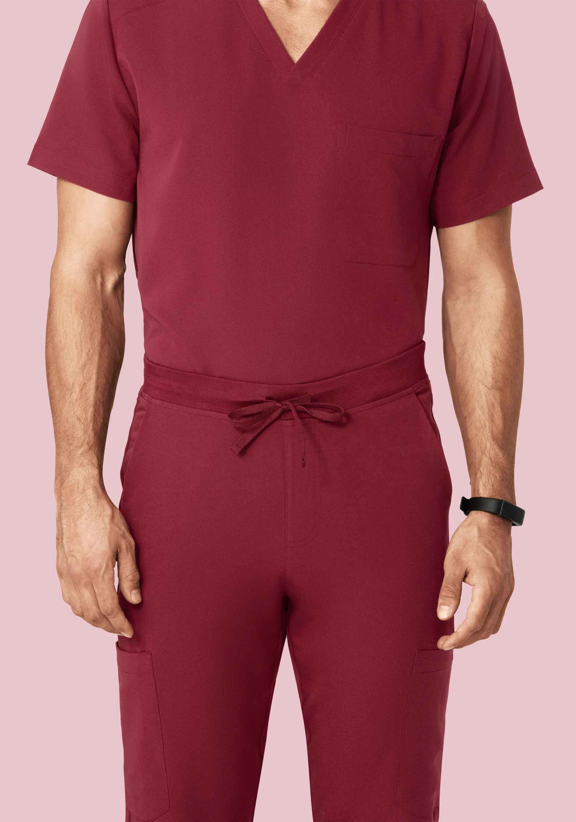7 Pocket Joggers Garnet - Image 3