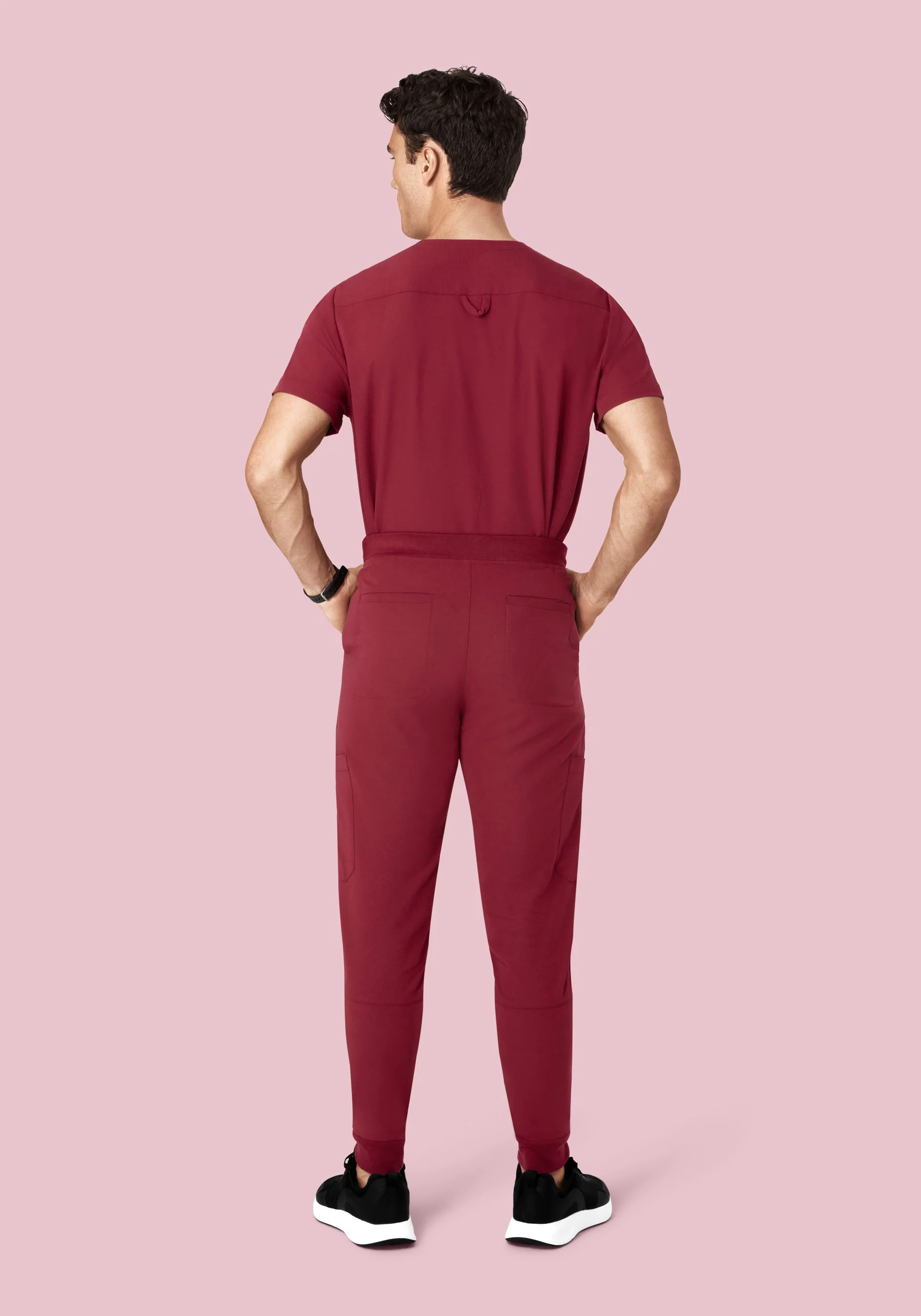 7 Pocket Joggers Garnet - Image 6
