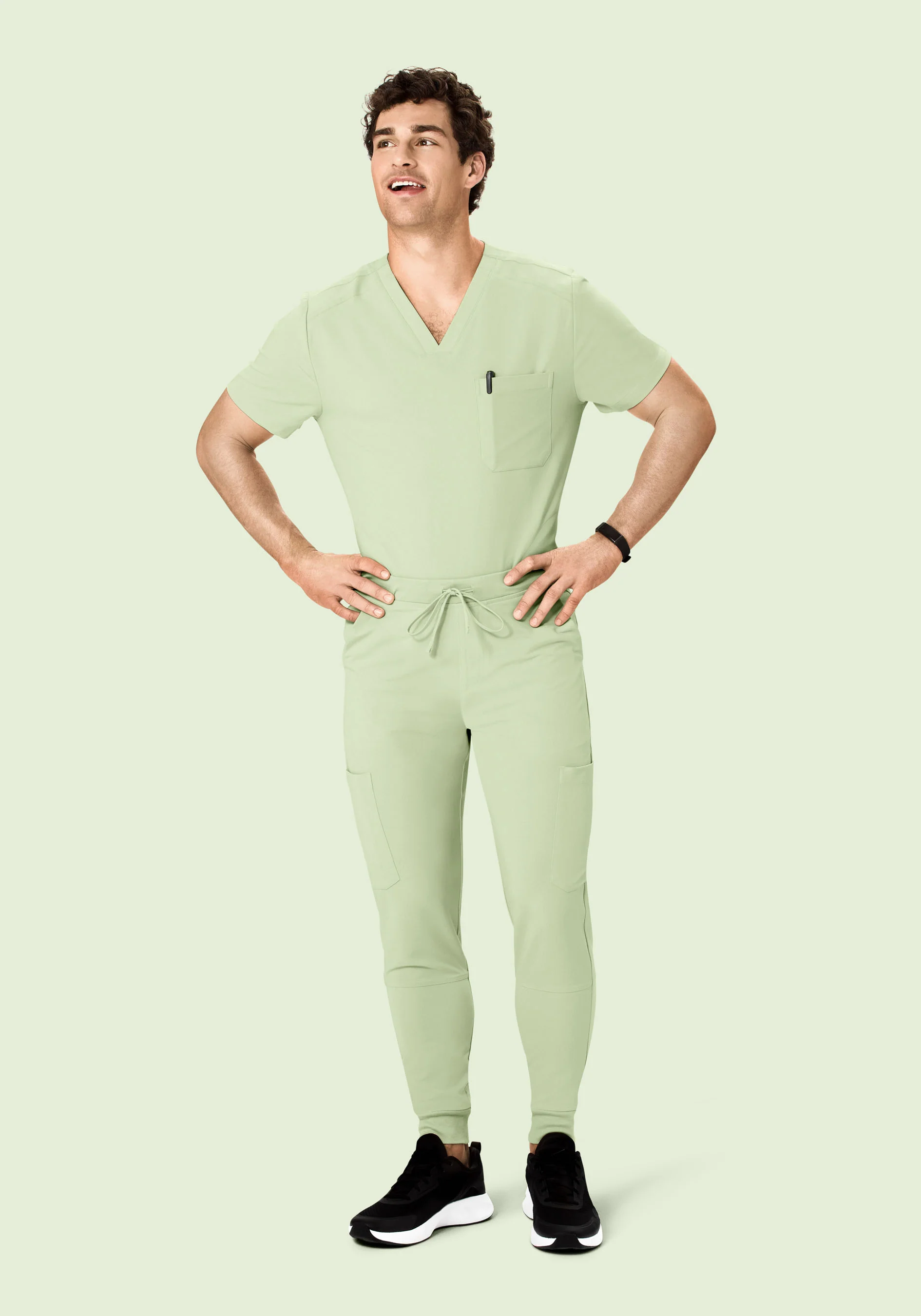 7 Pocket Joggers Matcha - Image 2