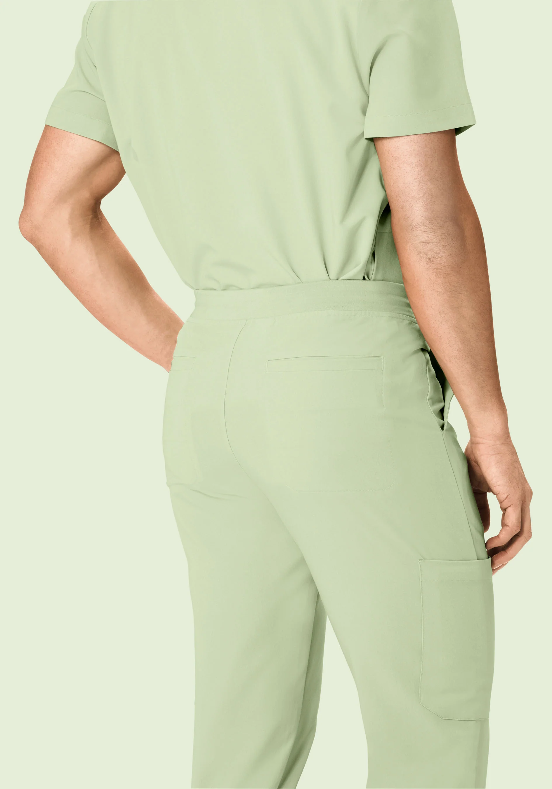 7 Pocket Joggers Matcha - Image 4