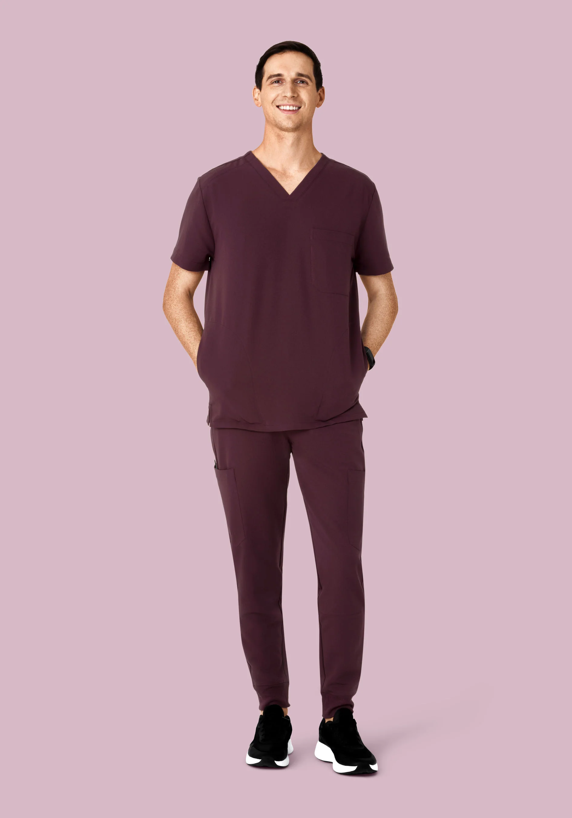 7 Pocket Joggers Merlot - Image 7