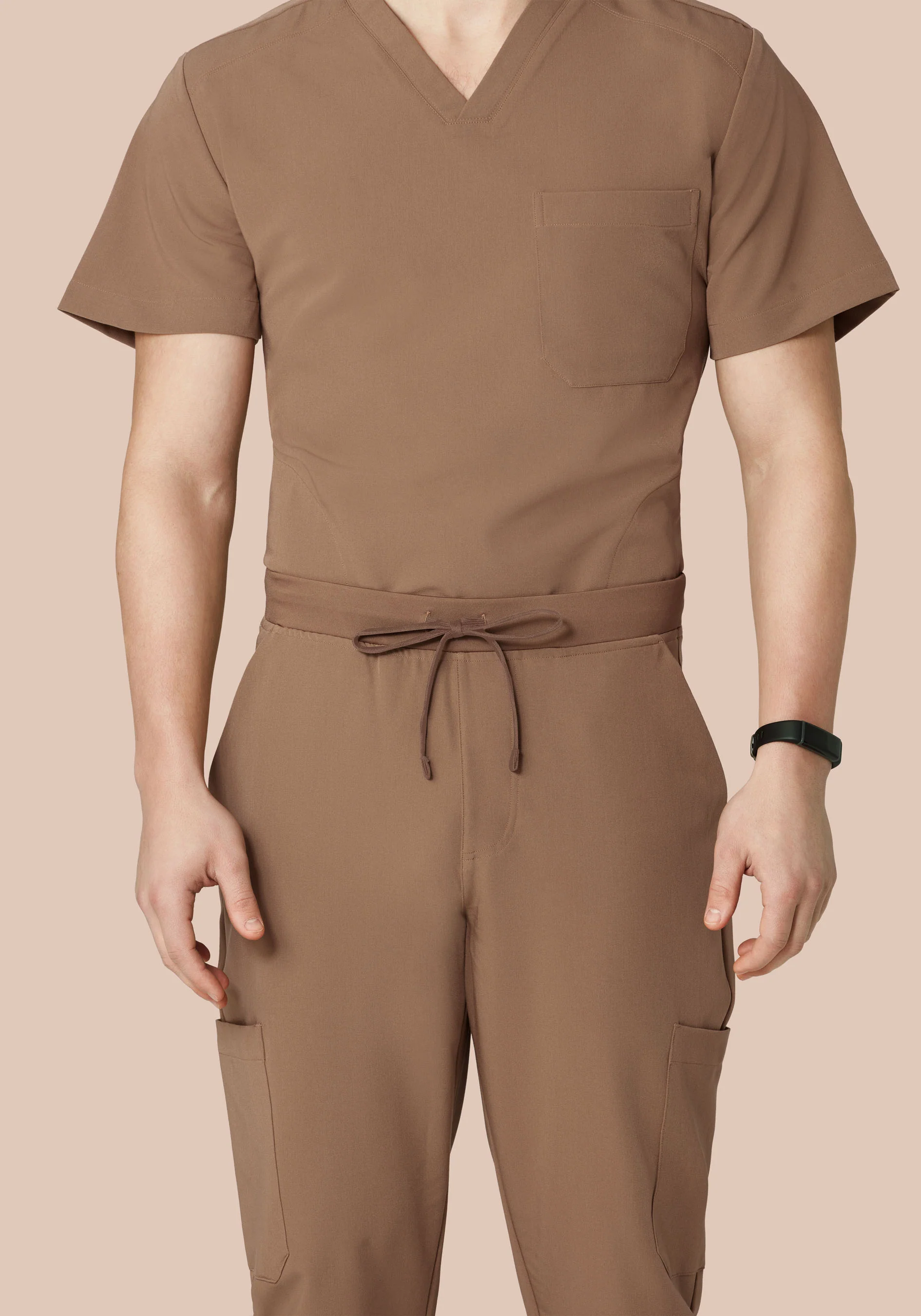 7 Pocket Joggers Mocha - Image 3