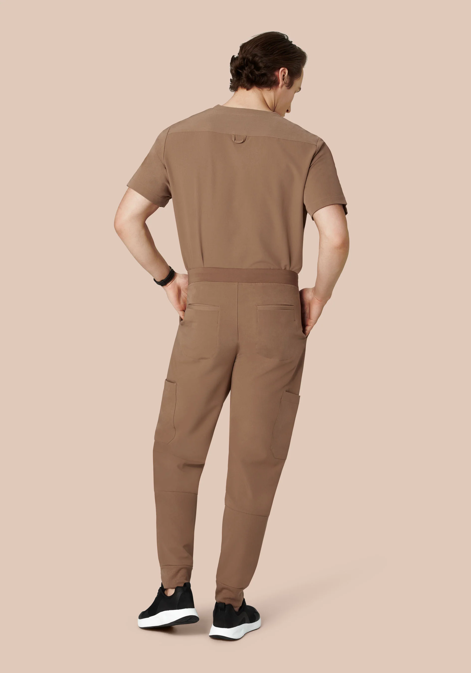 7 Pocket Joggers Mocha - Image 4