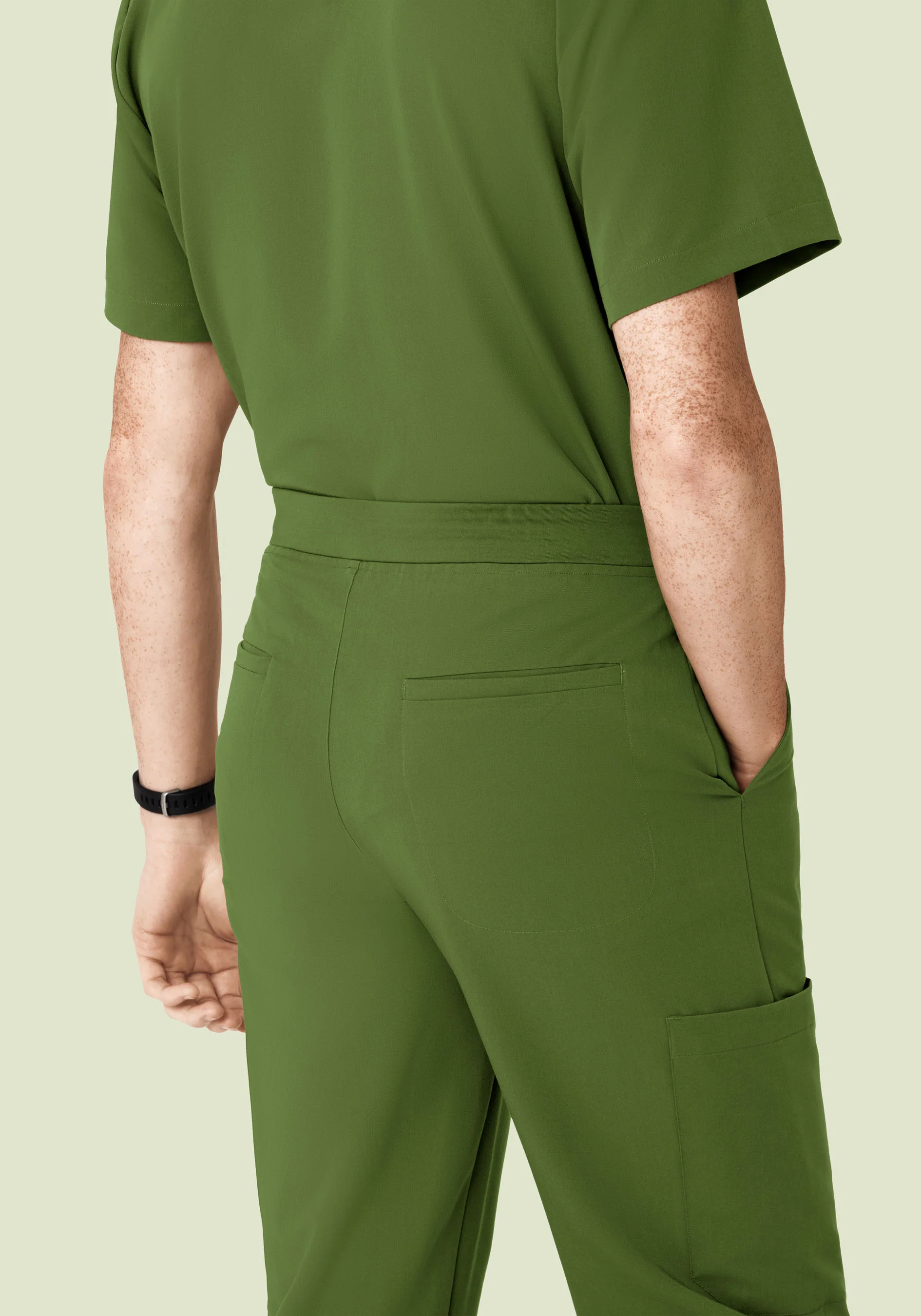 7 Pocket Joggers Moss - Image 5