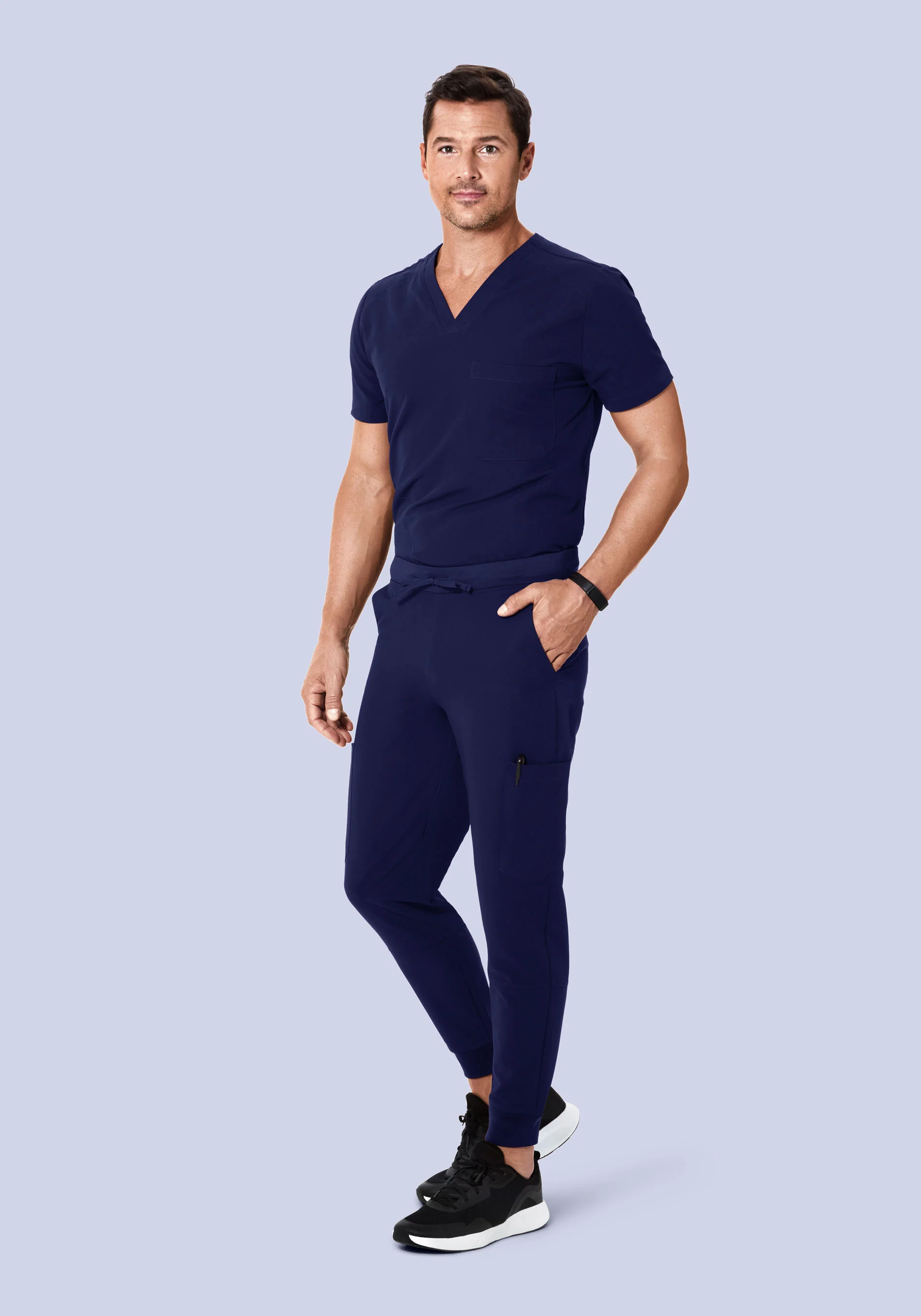 7 Pocket Joggers Navy - Image 6