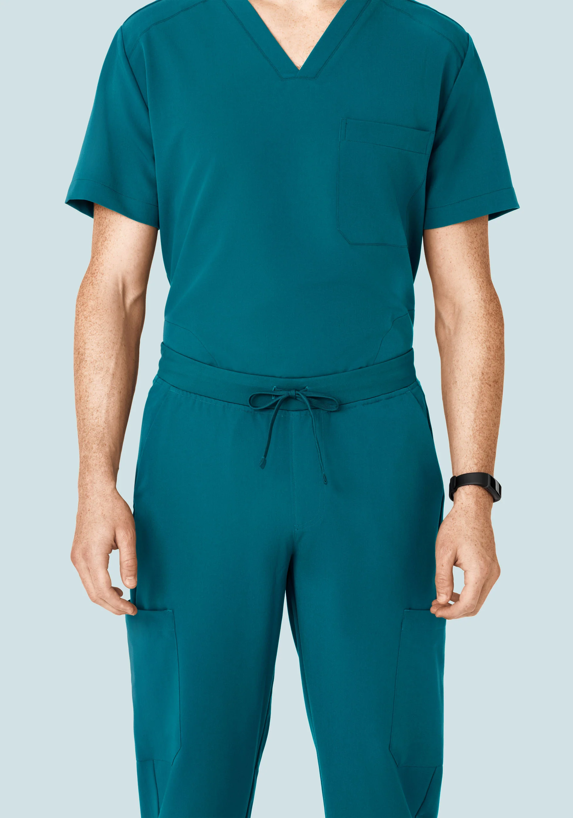 7 Pocket Joggers Peacock - Image 3