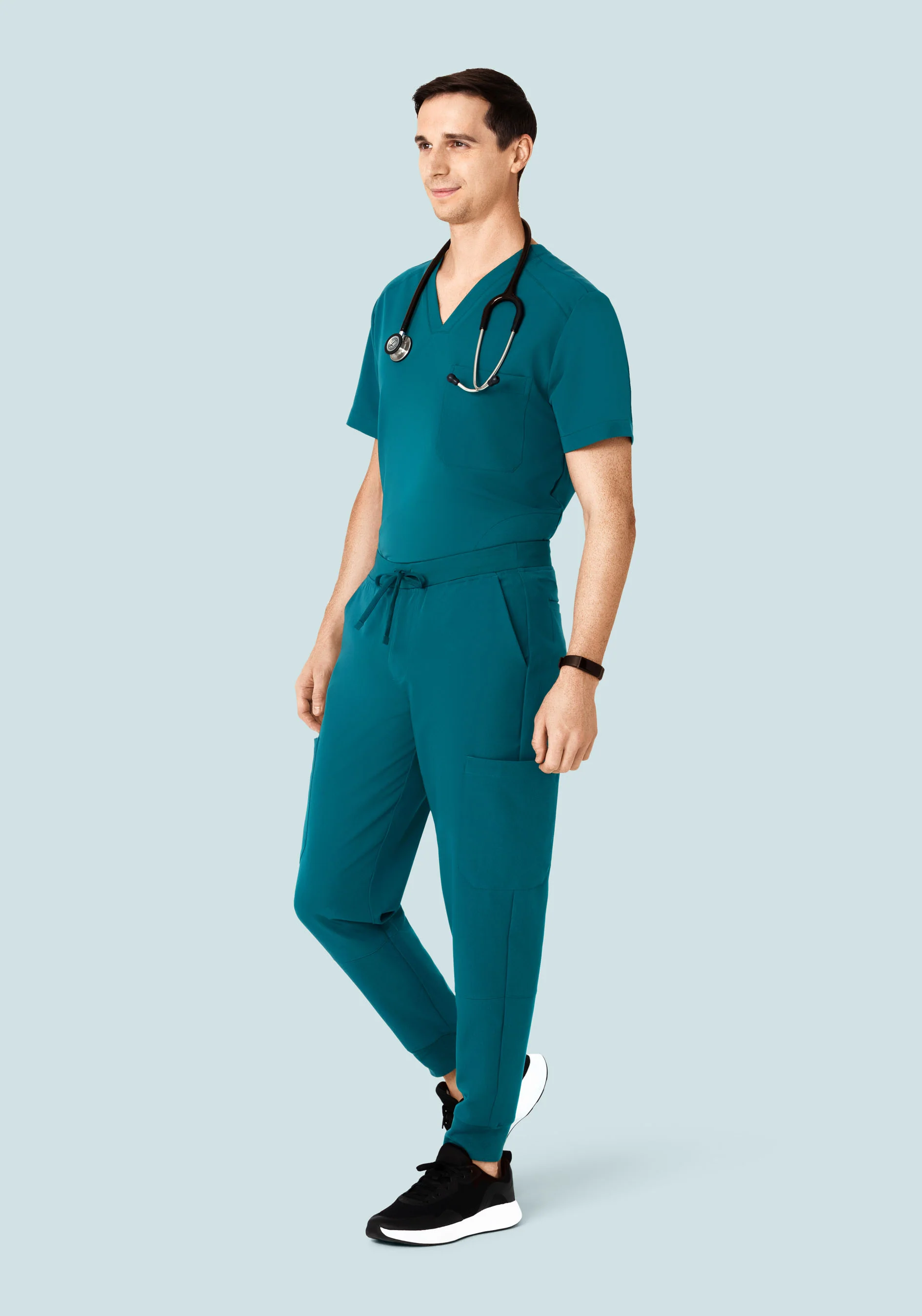 7 Pocket Joggers Peacock - Image 4