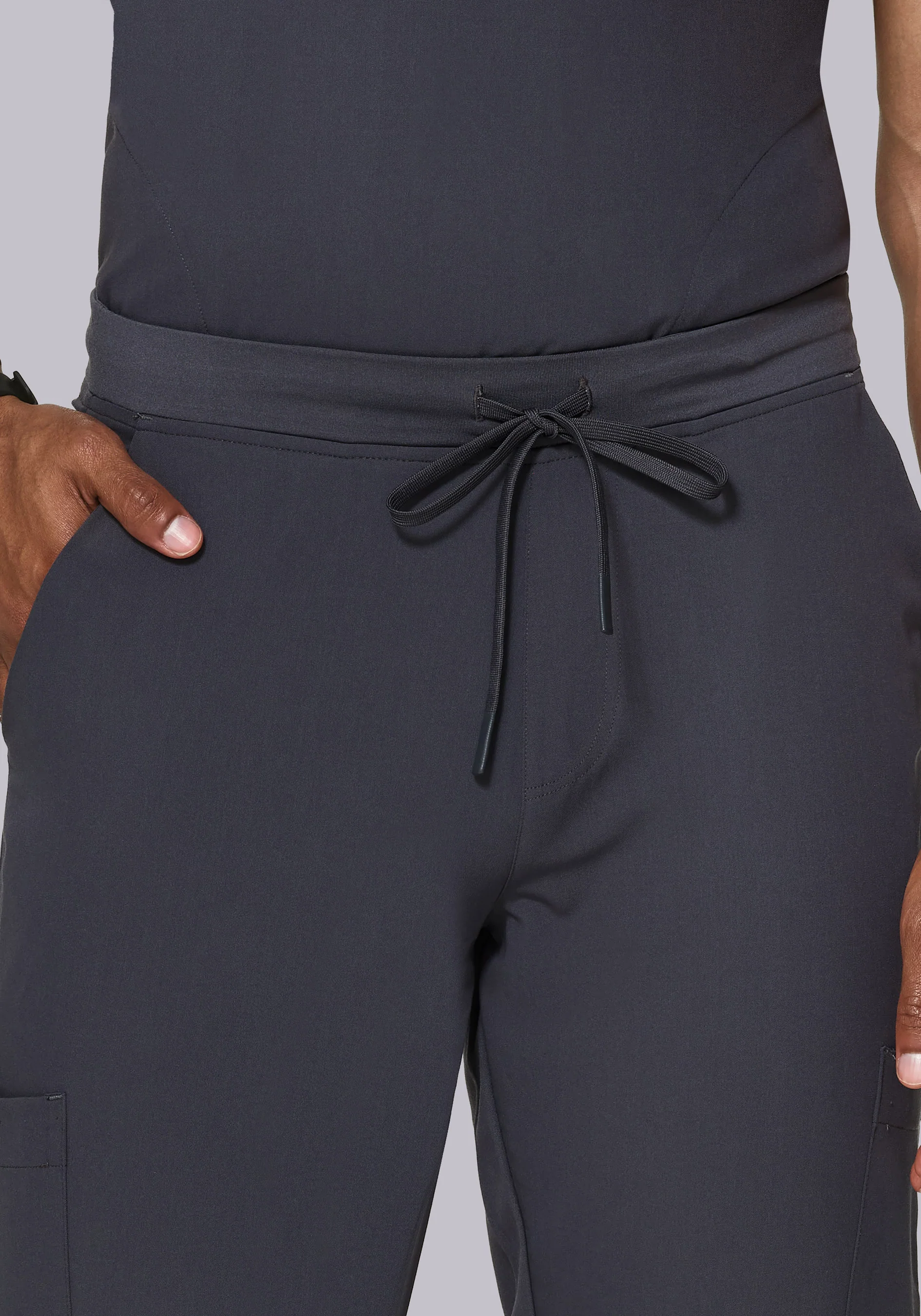 7 Pocket Joggers Pewter - Image 3