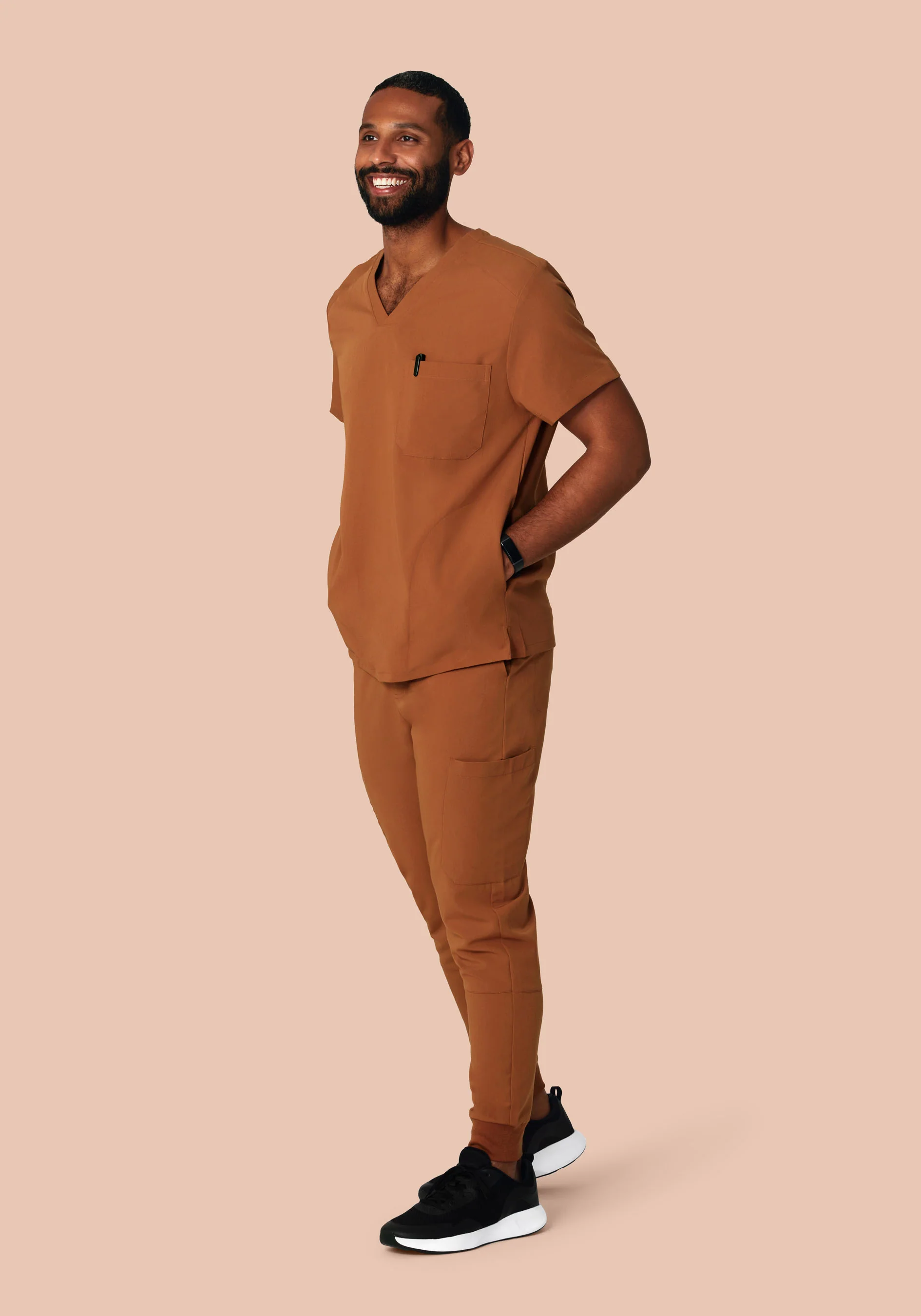 7 Pocket Joggers Roasted Pecan - Image 4
