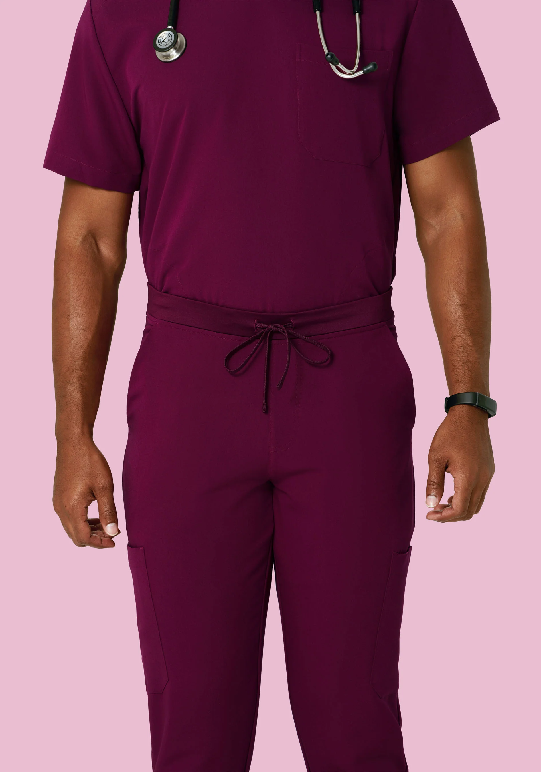 7 Pocket Joggers Sangria - Image 3