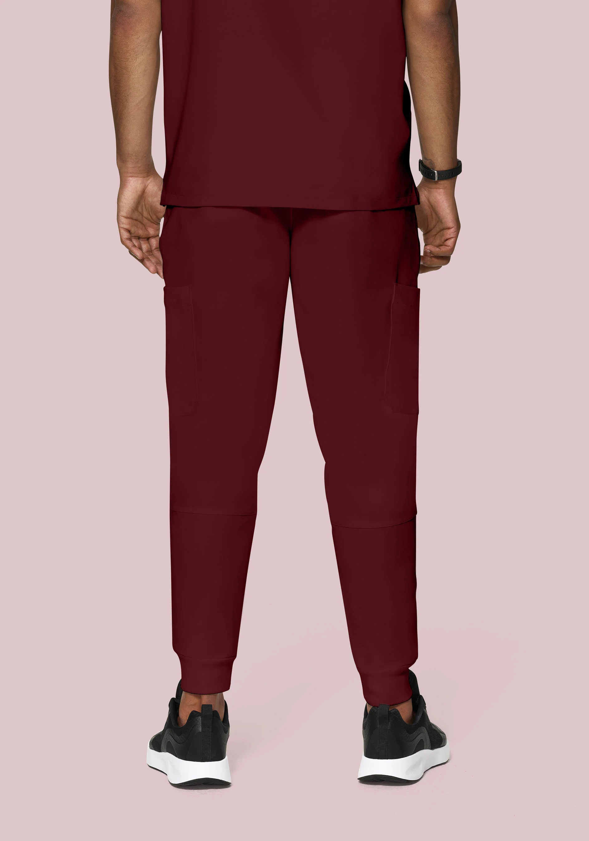 7 Pocket Joggers Wine - Image 3