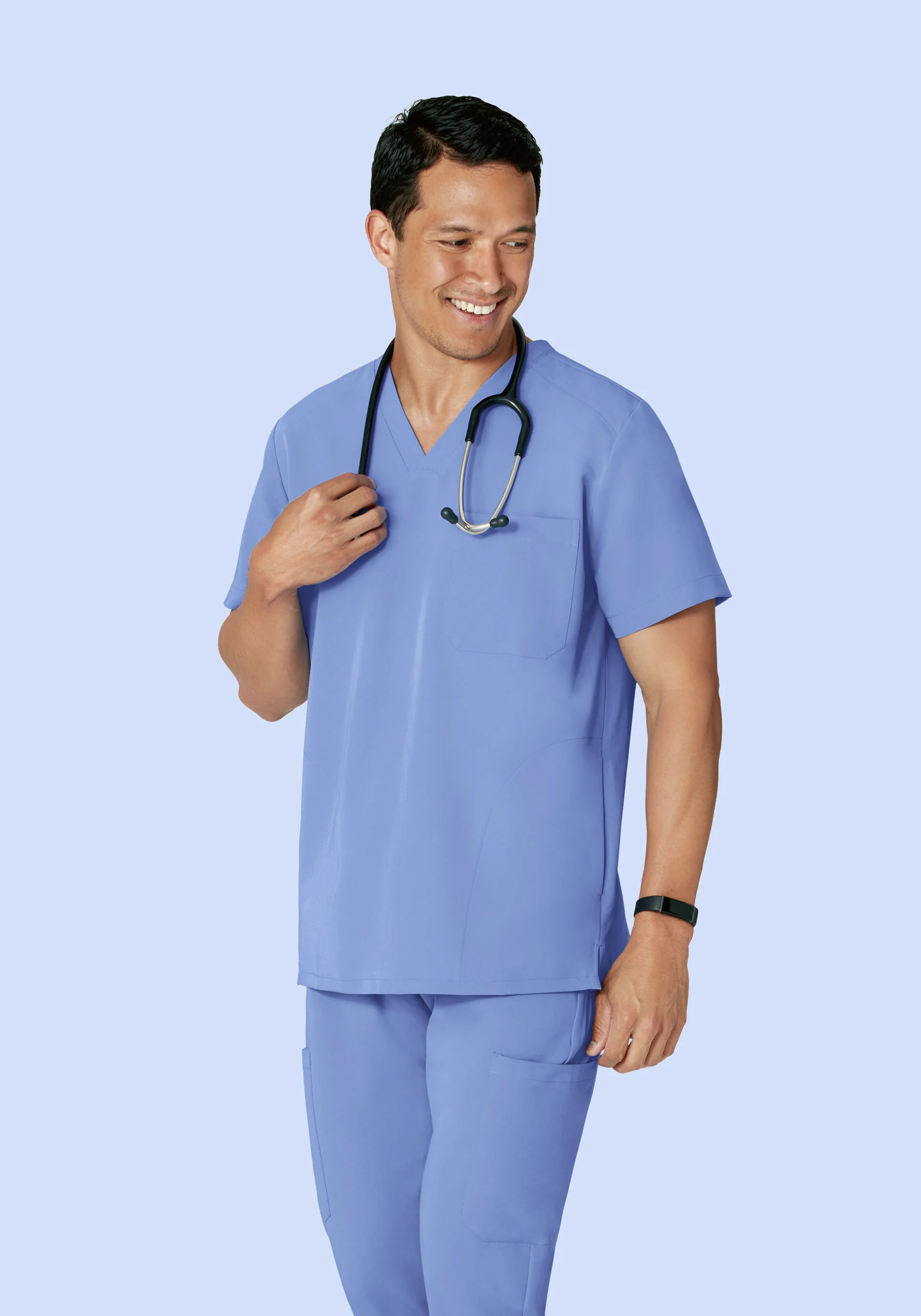 Three Pocket Top Coastline Blue - Image 2