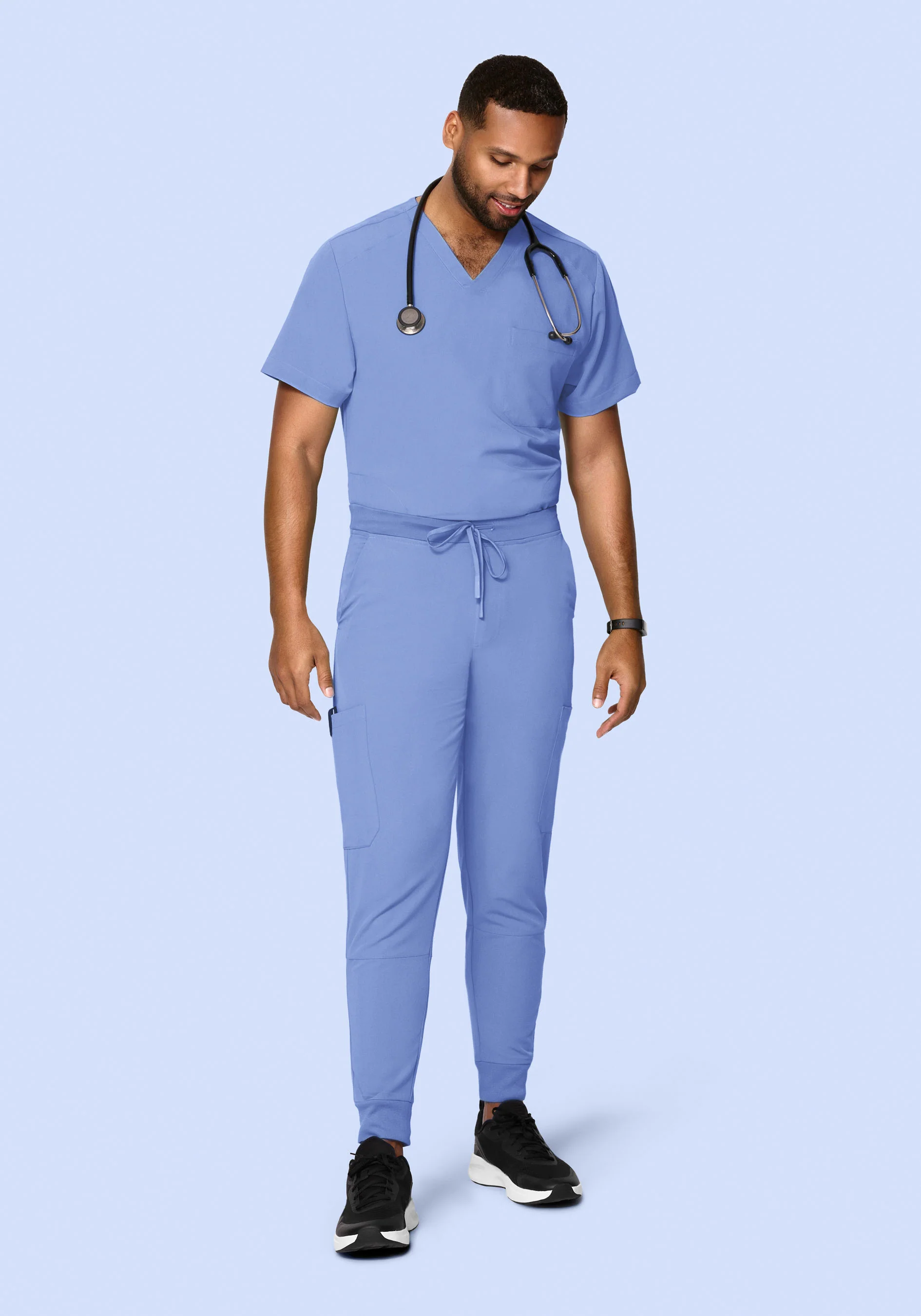 Three Pocket Top Coastline Blue - Image 4