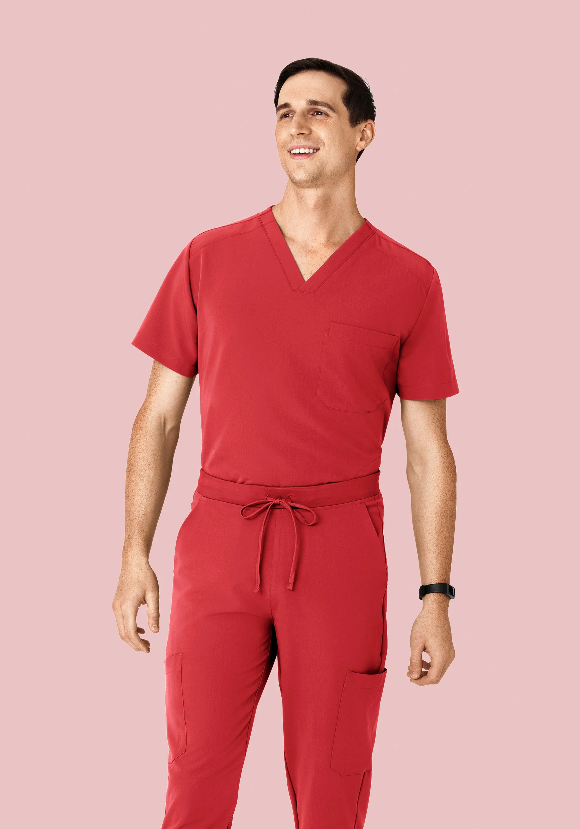 Three Pocket Top Cranberry - Image 2