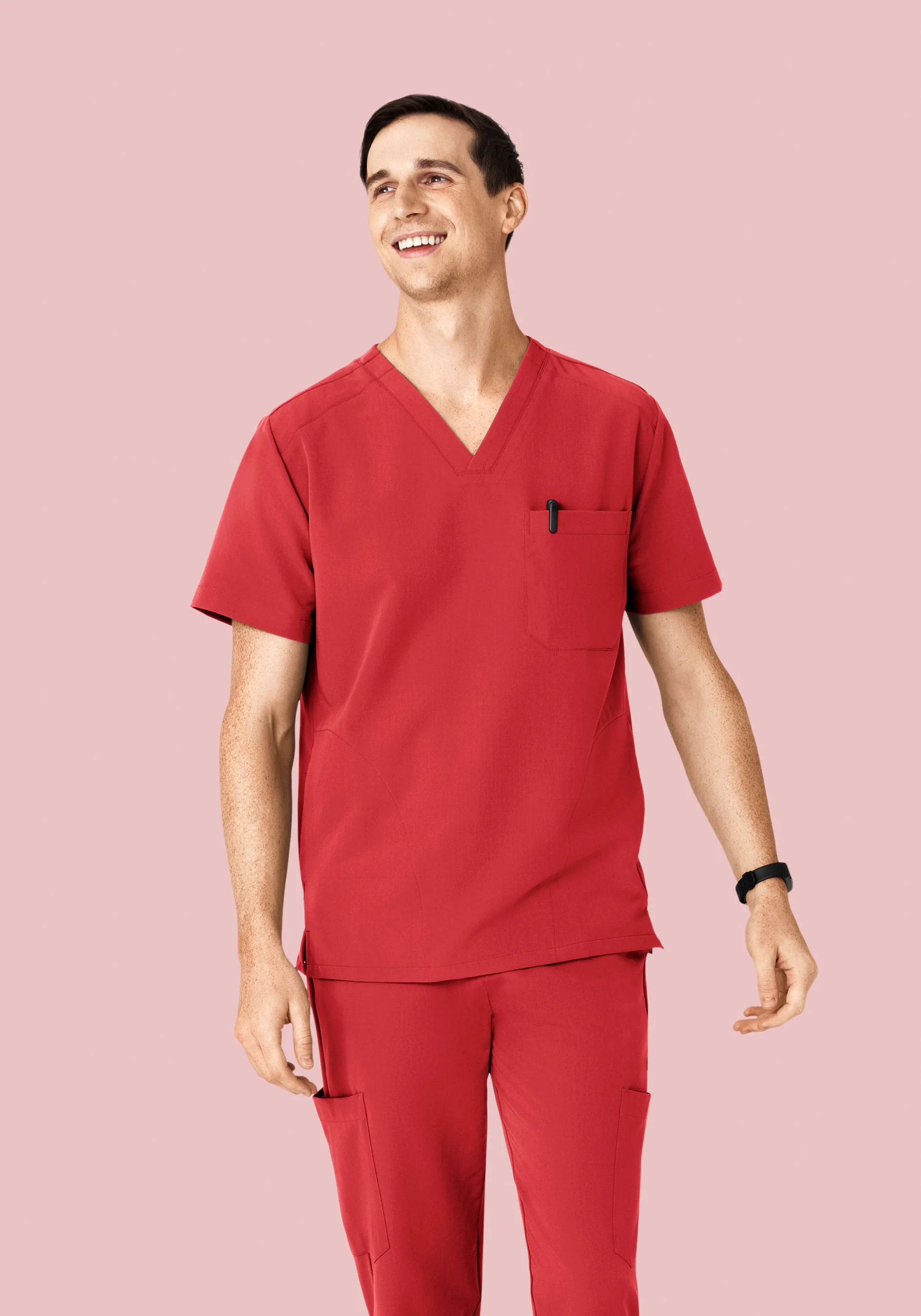 Three Pocket Top Cranberry - Image 4