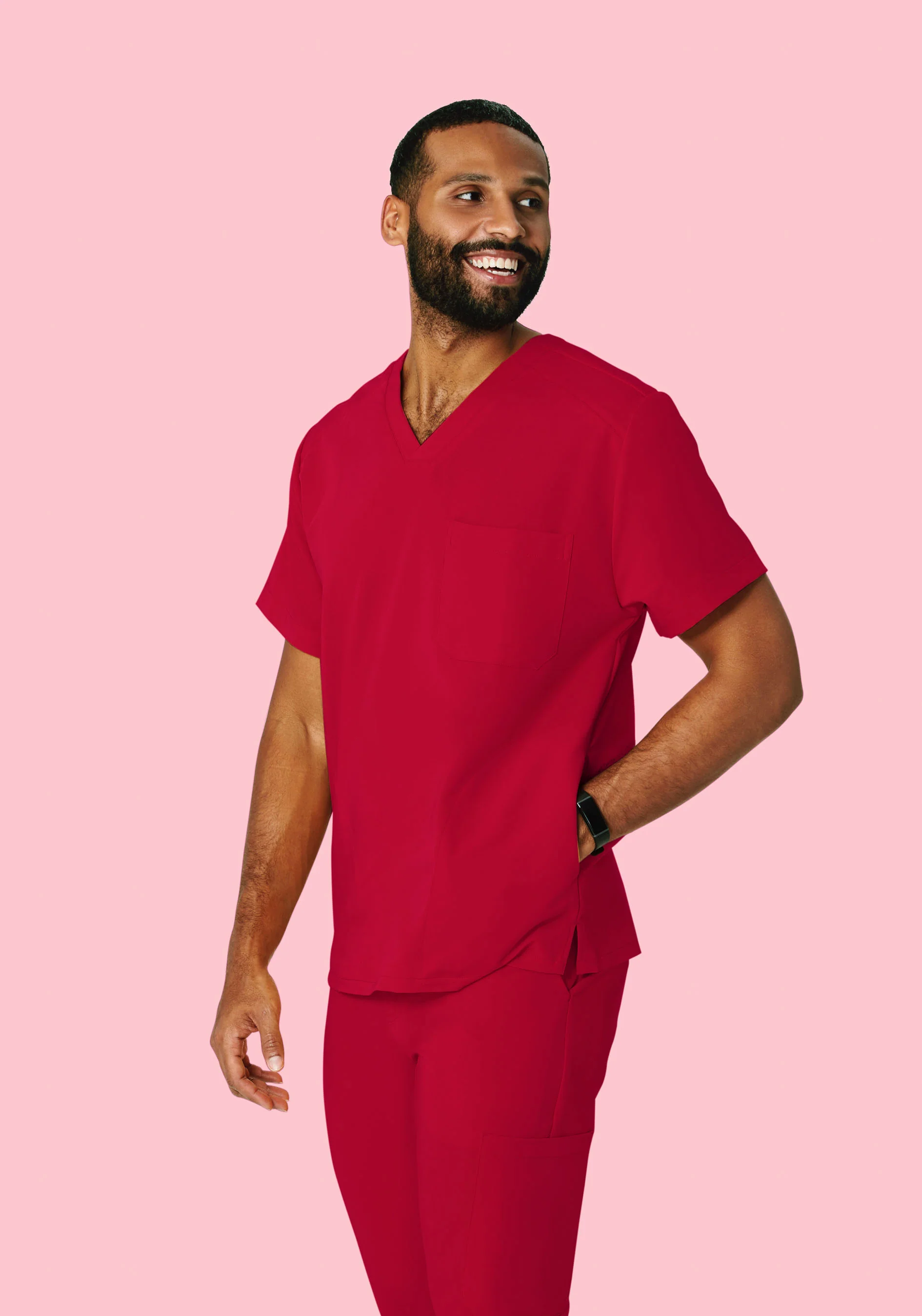 Three Pocket Top Crimson - Image 3