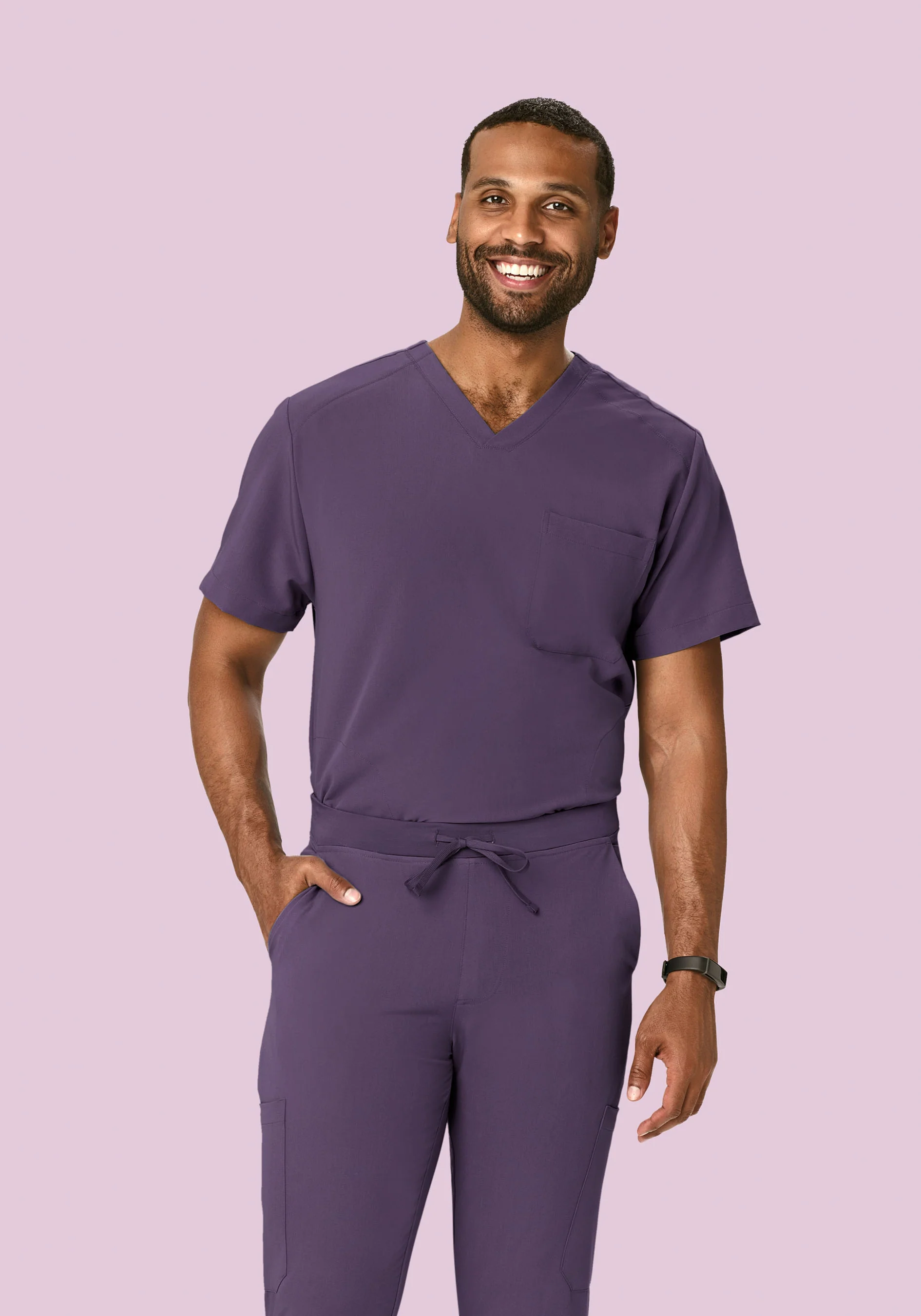 Three Pocket Top Deep Dewberry - Image 2