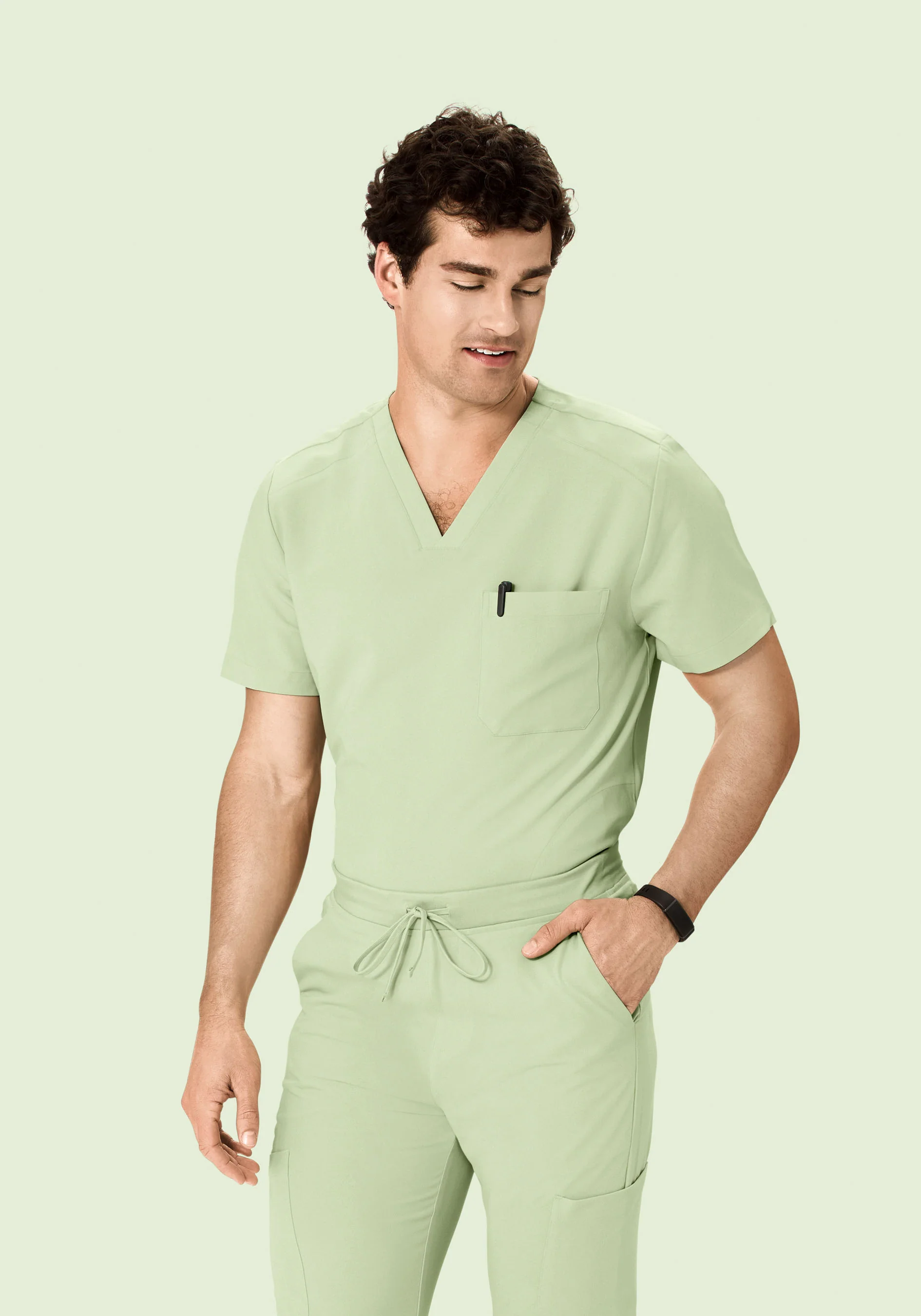 Three Pocket Top Matcha - Image 2