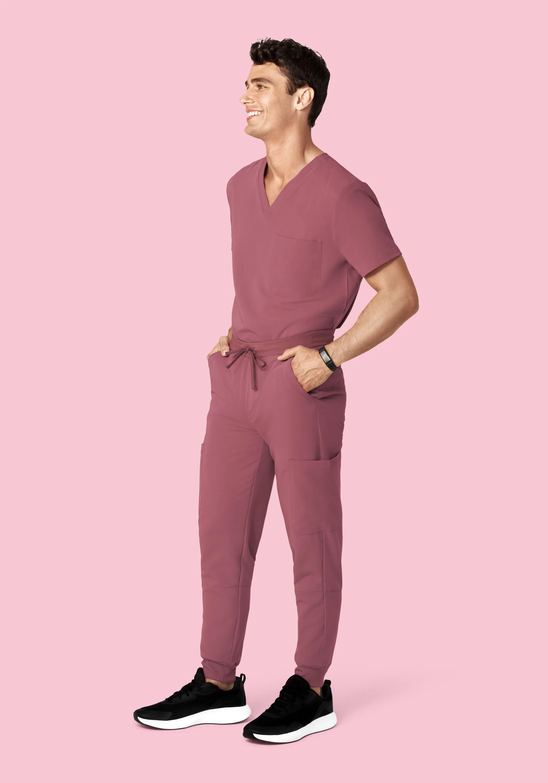 Three Pocket Top Mauve - Image 3