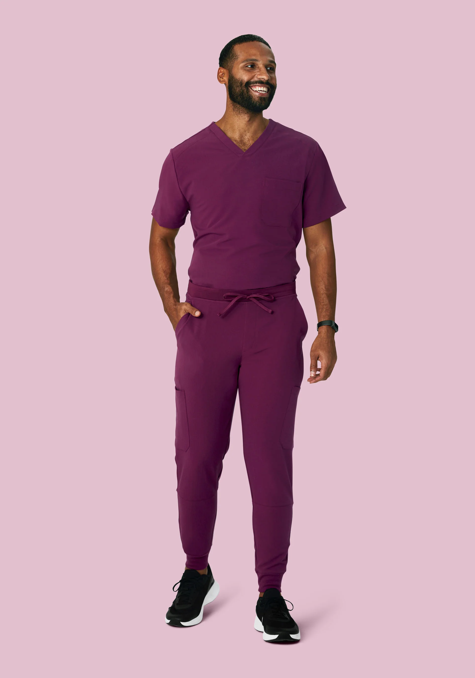 Three Pocket Top Plum - Image 3