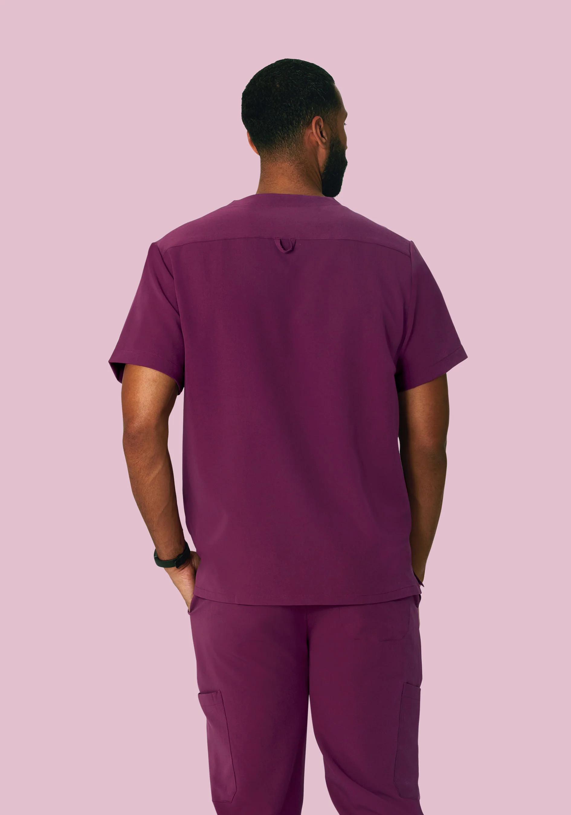 Three Pocket Top Plum - Image 4