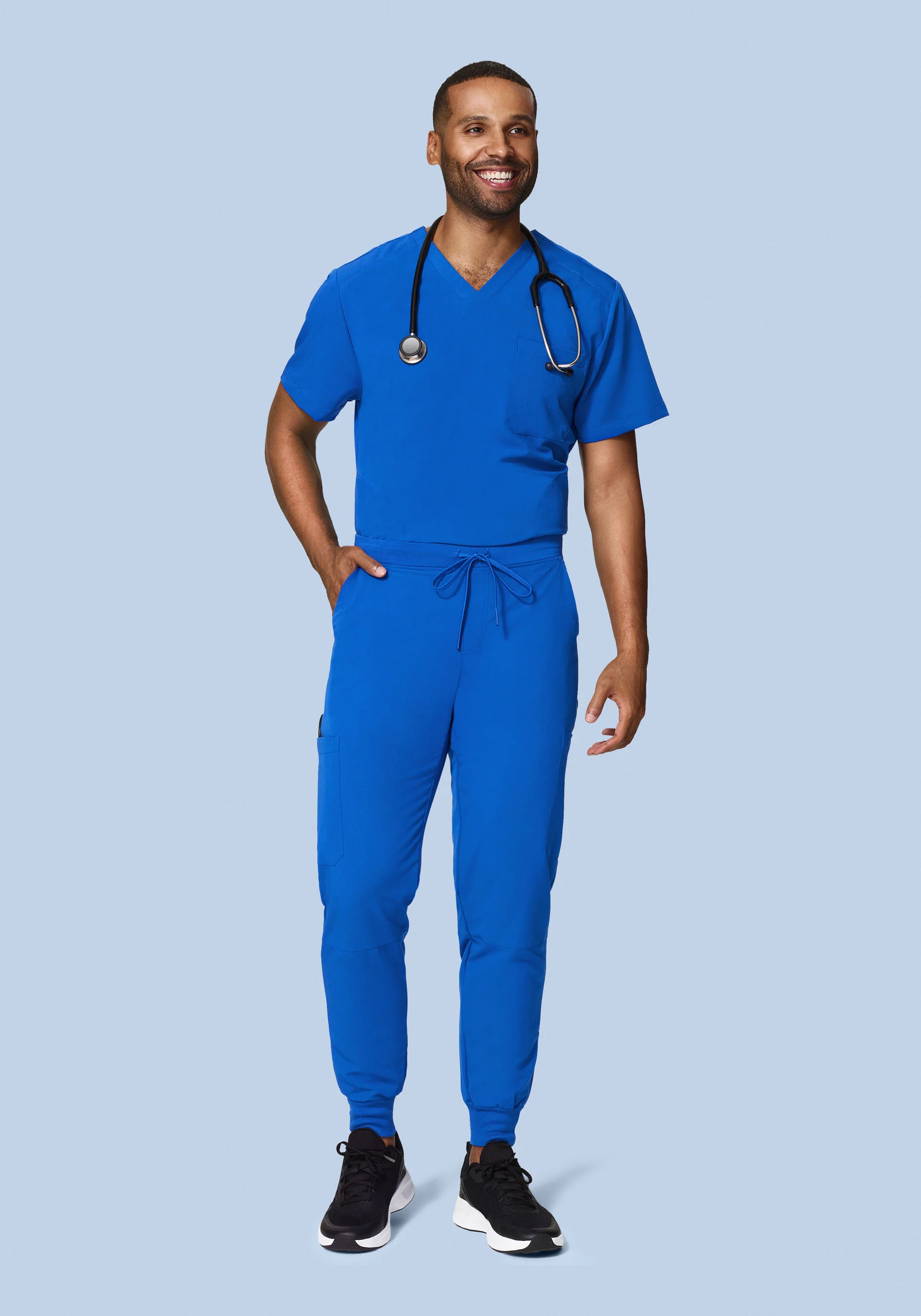 Three Pocket Top Royal Blue - Image 3