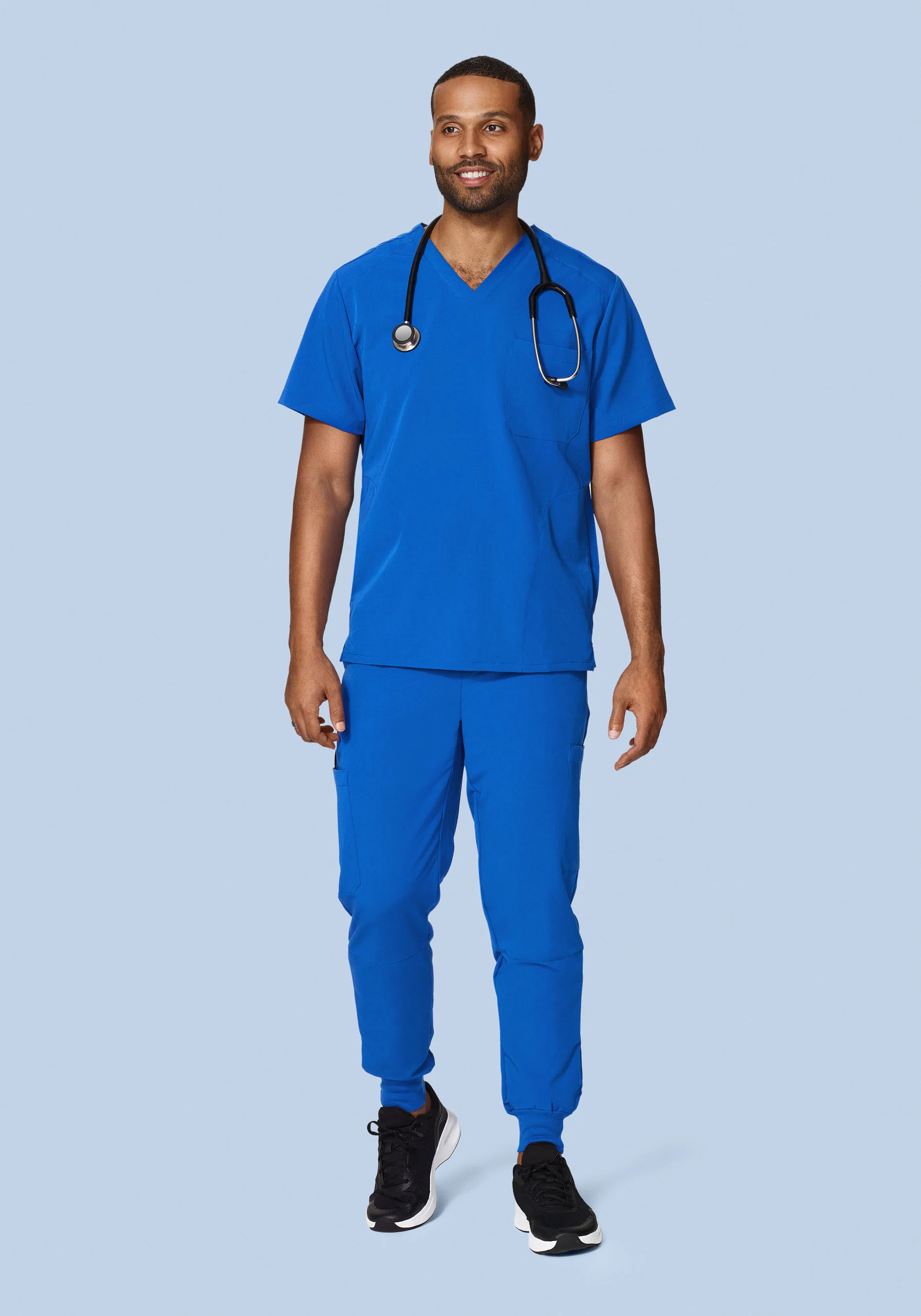 Three Pocket Top Royal Blue - Image 4
