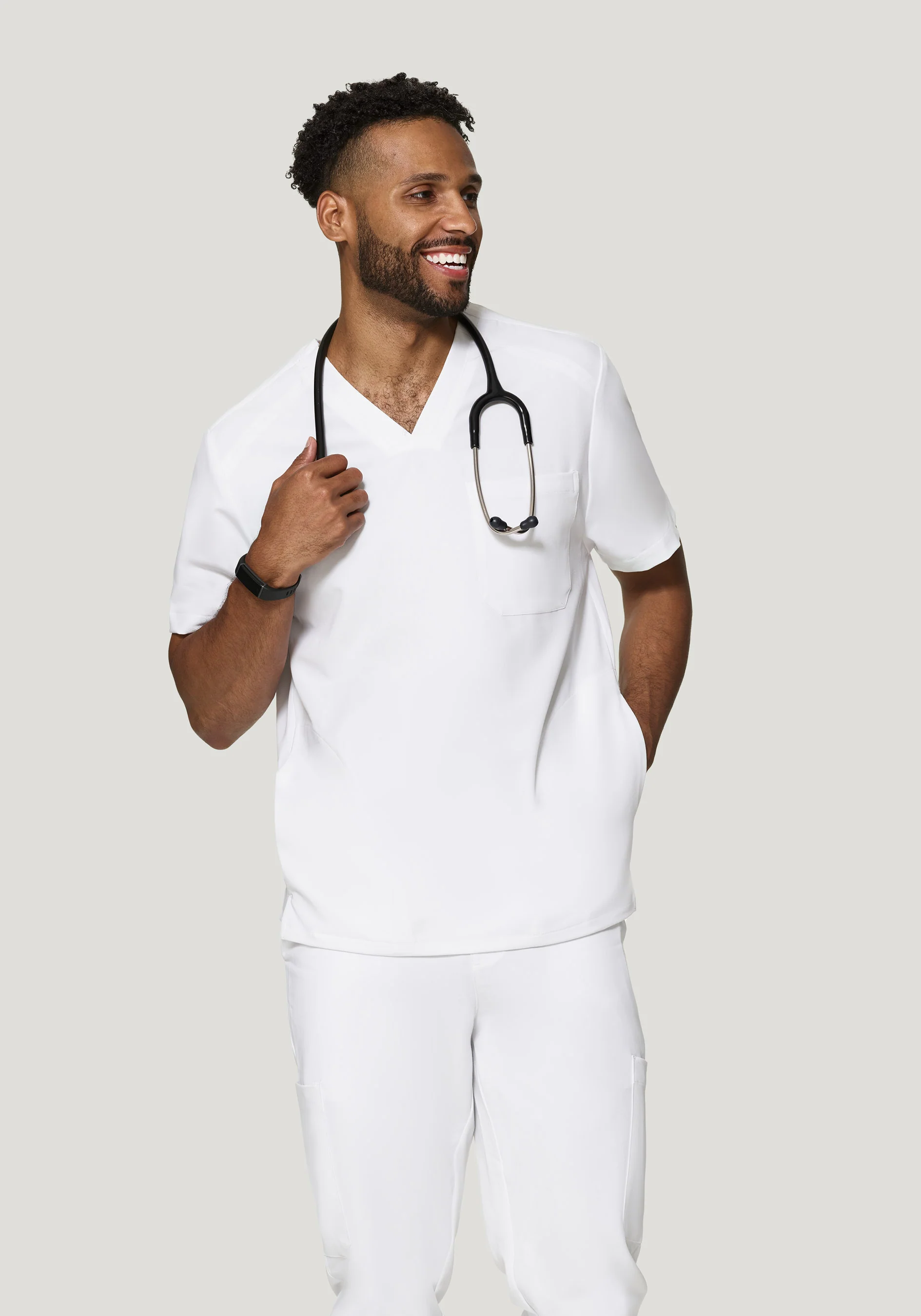 Three Pocket Top White - Image 3