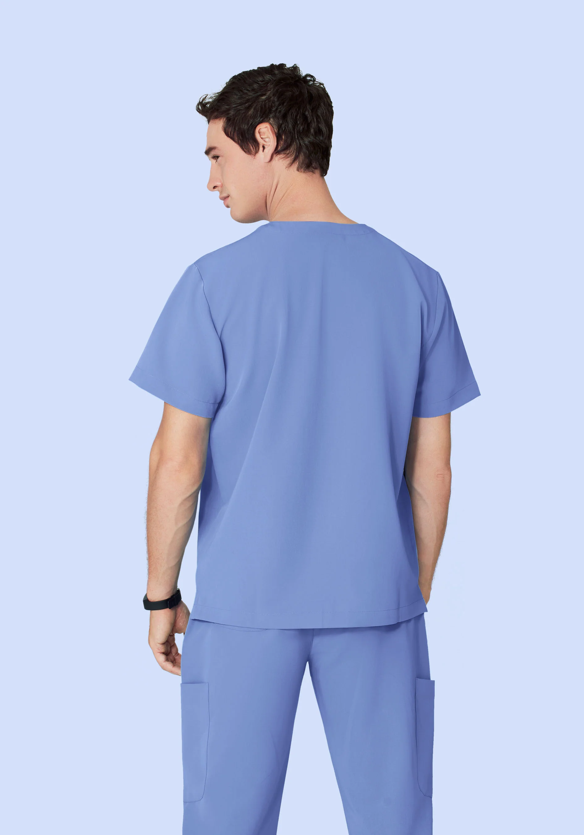 Two Pocket Top Coastline Blue - Image 3