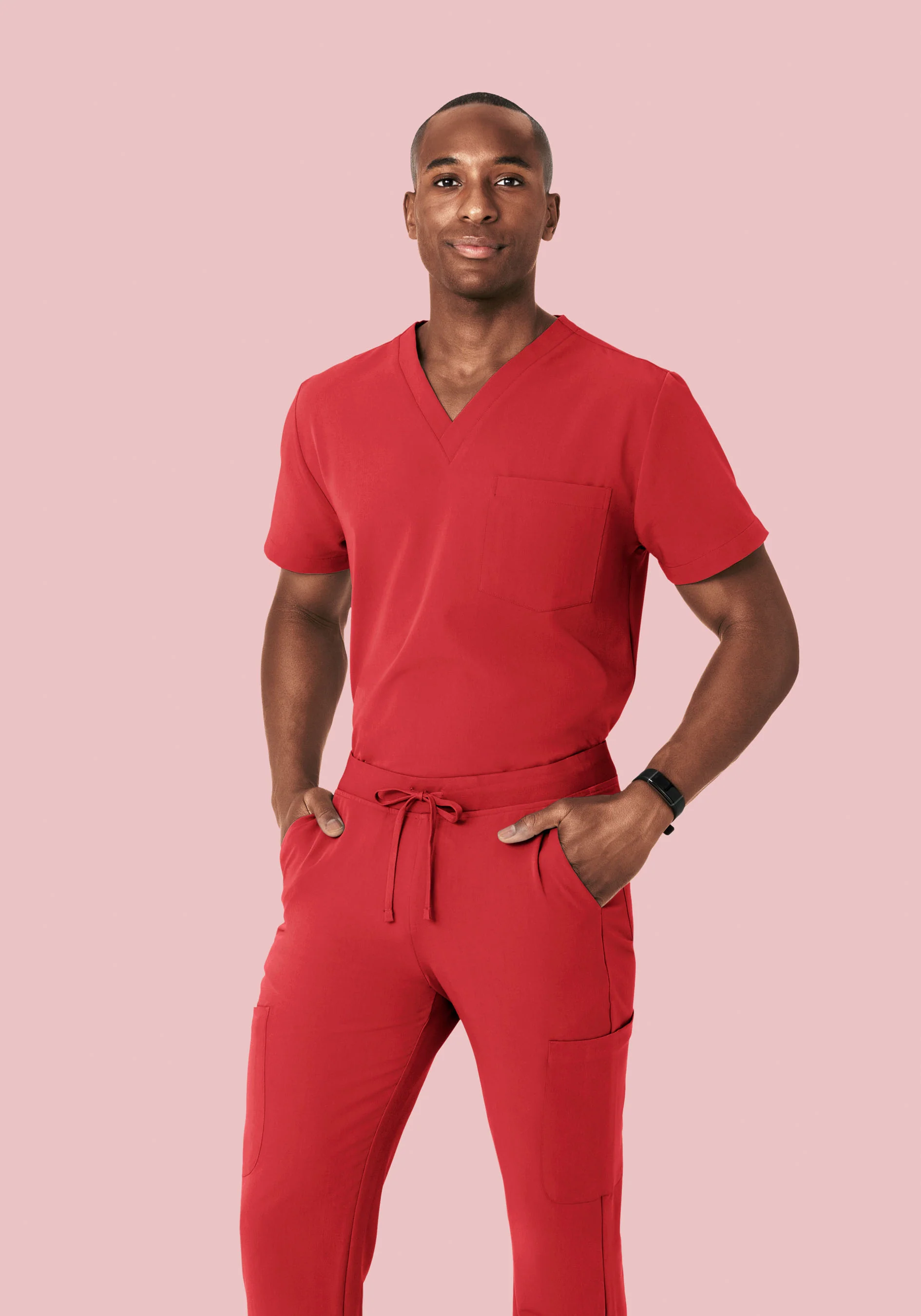 Two Pocket Top Cranberry - Image 2