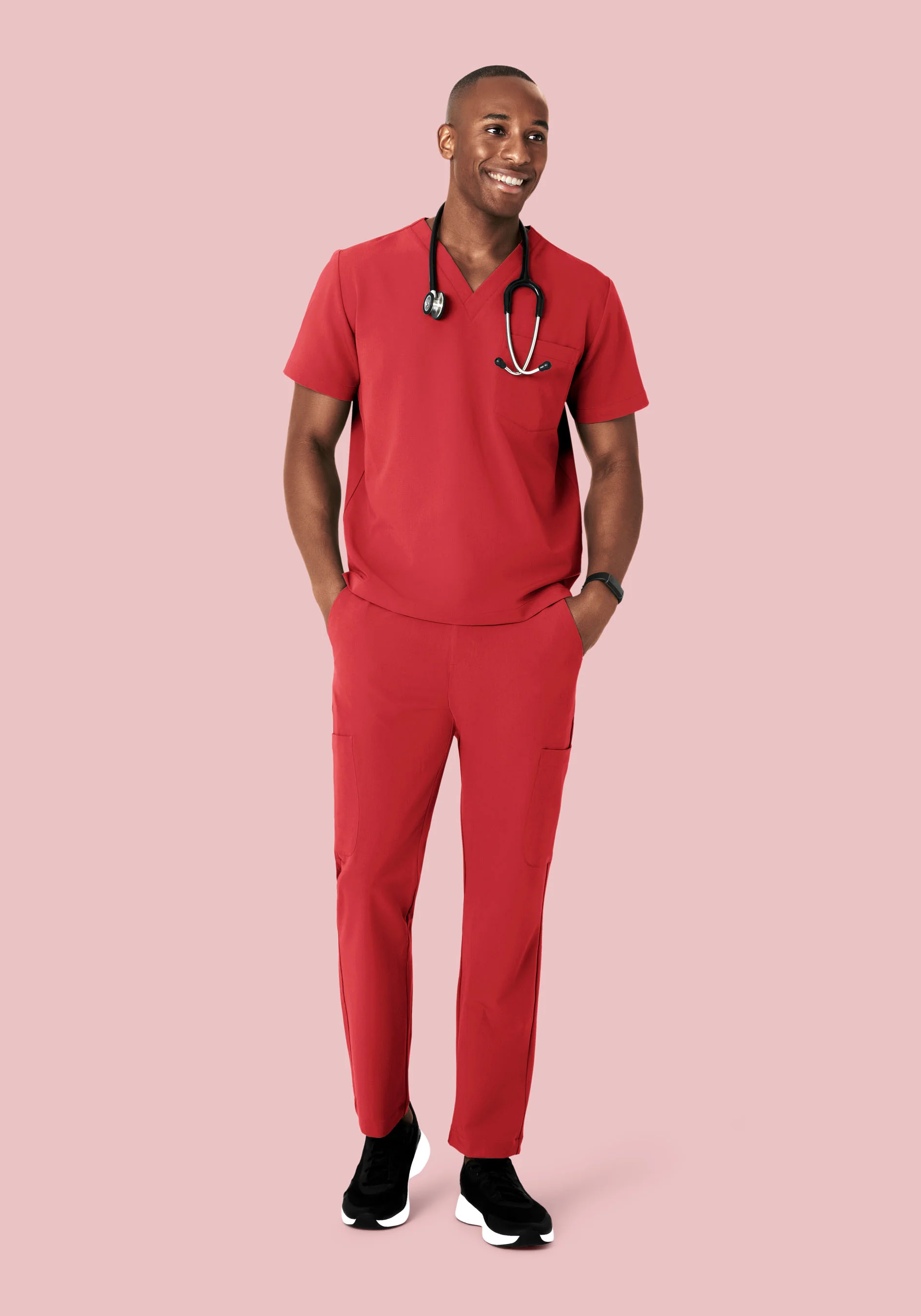 Two Pocket Top Cranberry - Image 4