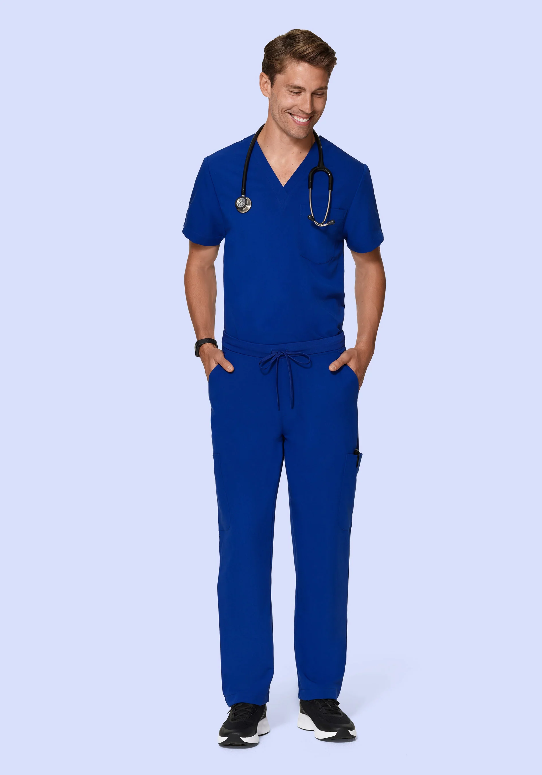 Two Pocket Top Galaxy Blue - Image 4