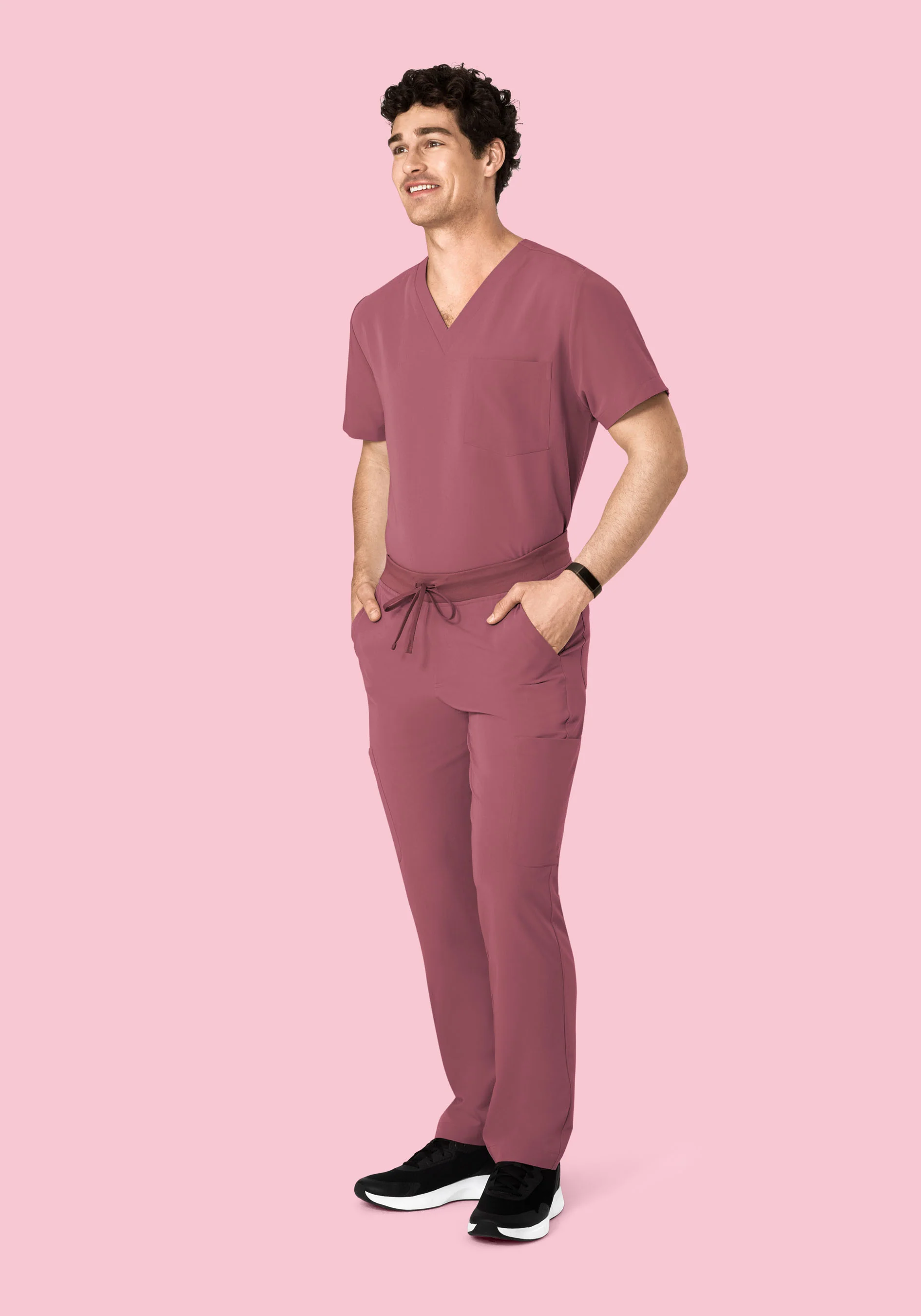 Two Pocket Top Mauve - Image 3