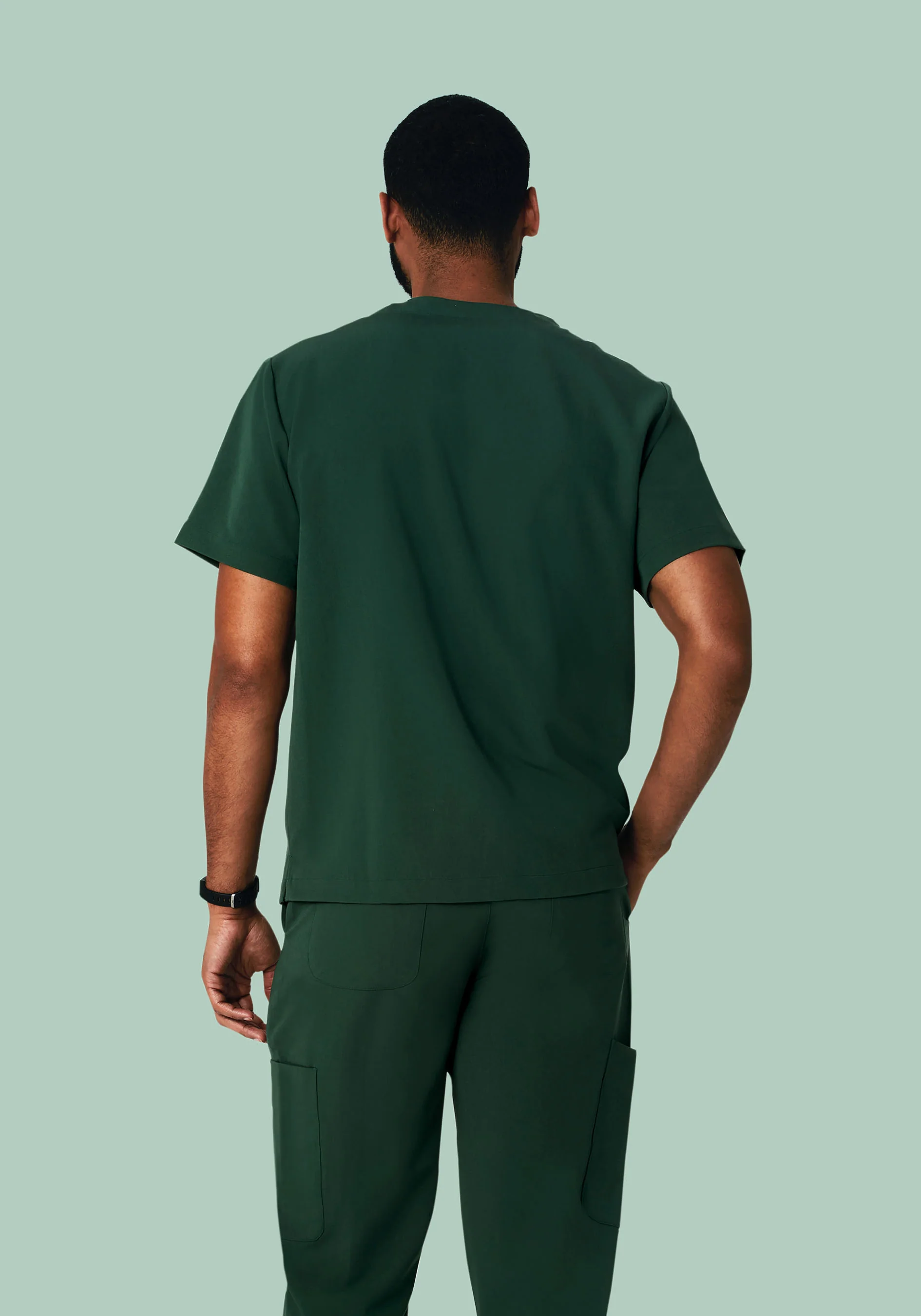 Two Pocket Top Midnight Green - Image 4