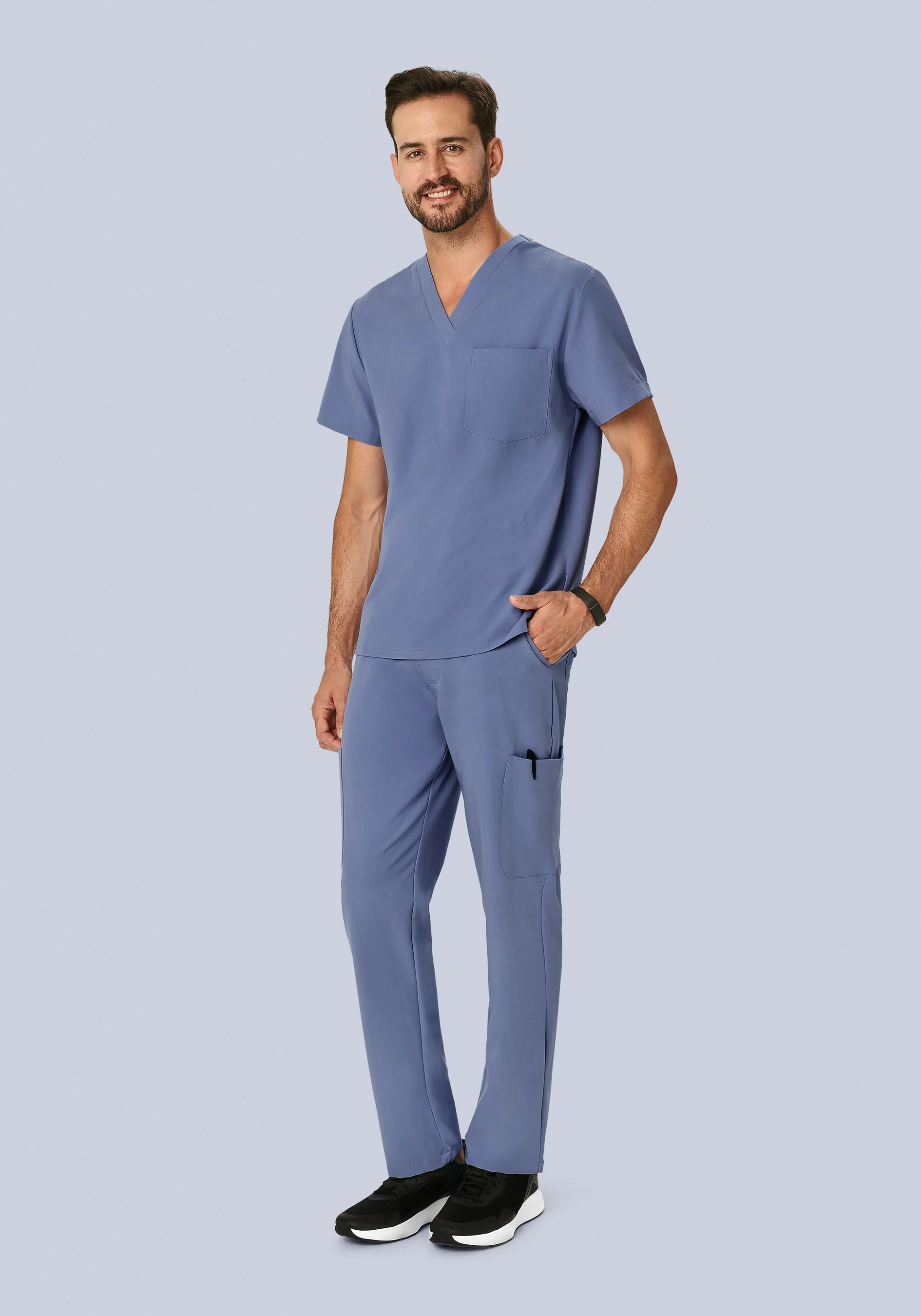Two Pocket Top Periwinkle - Image 4