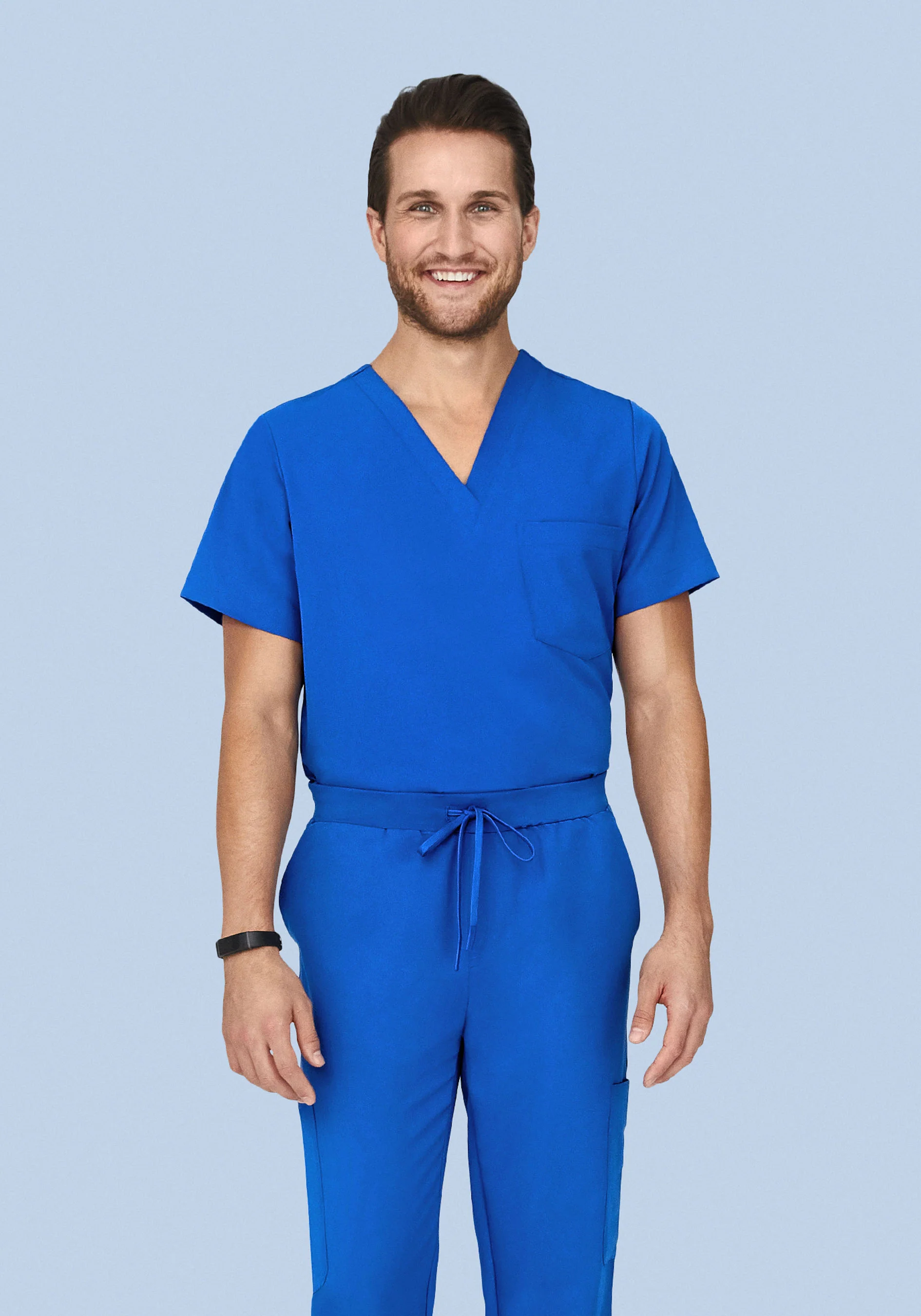 Two Pocket Top Royal Blue - Image 3