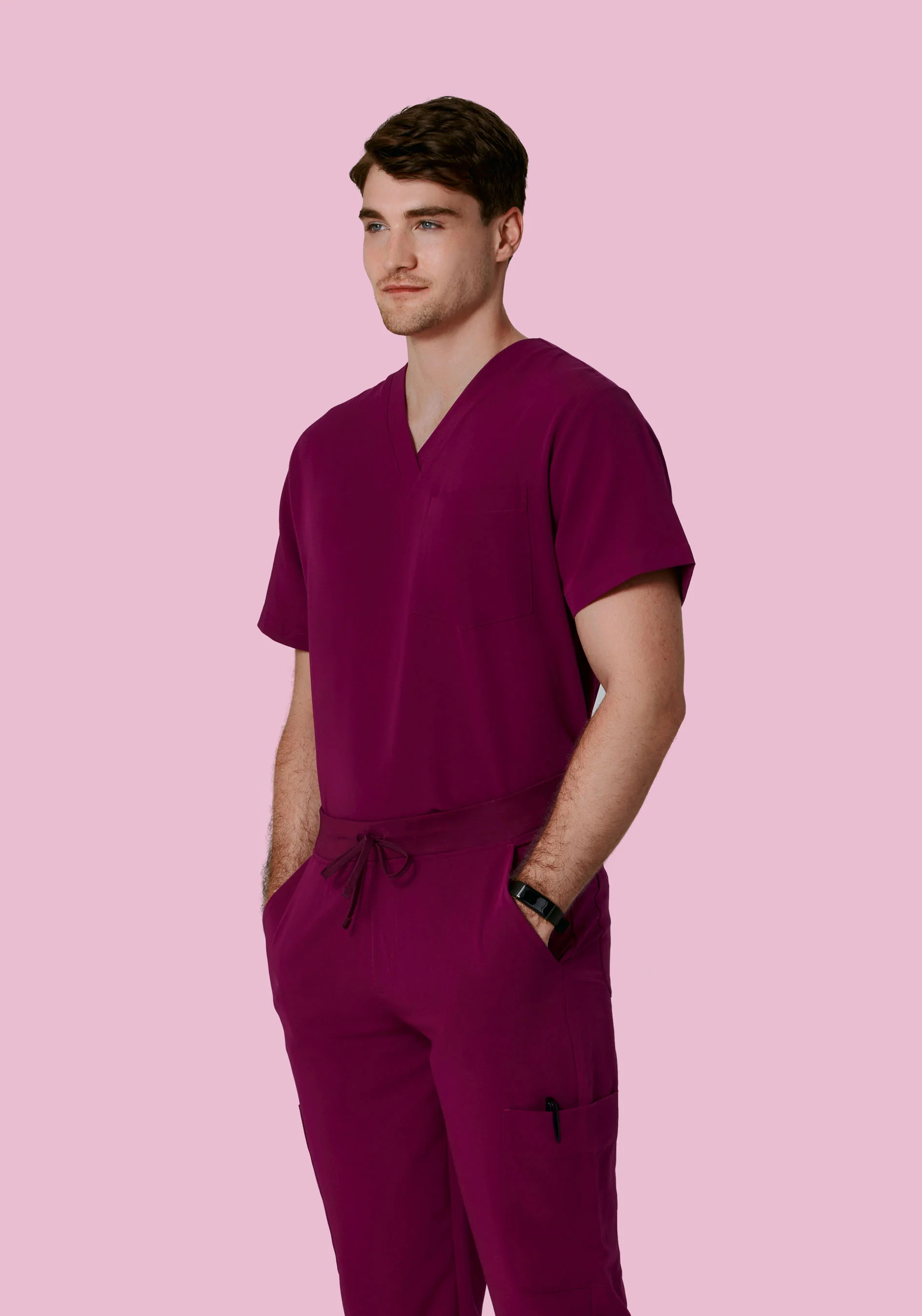 Two Pocket Top Sangria - Image 2