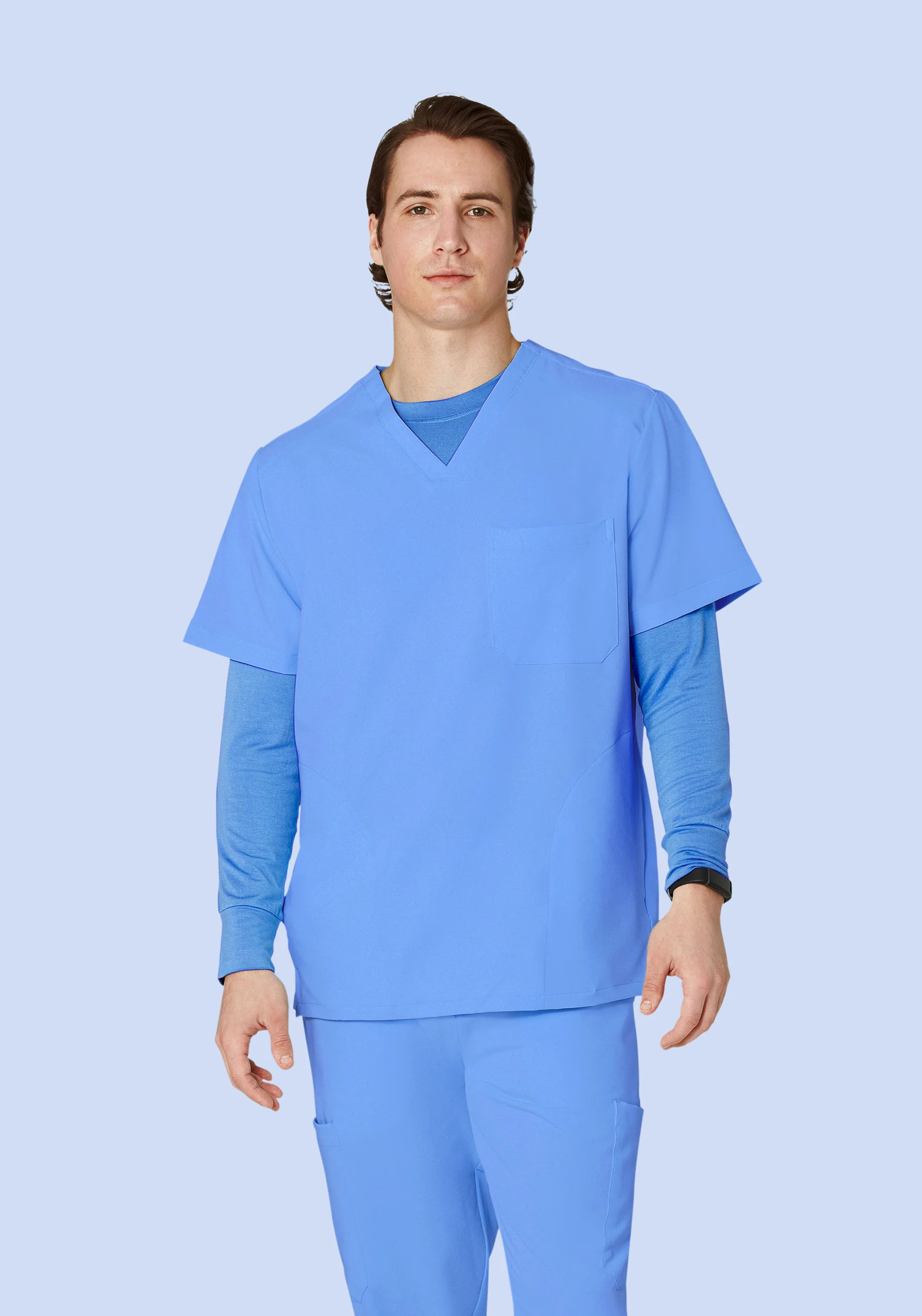 Men's Underscrubs Ceil Blue - Image 3