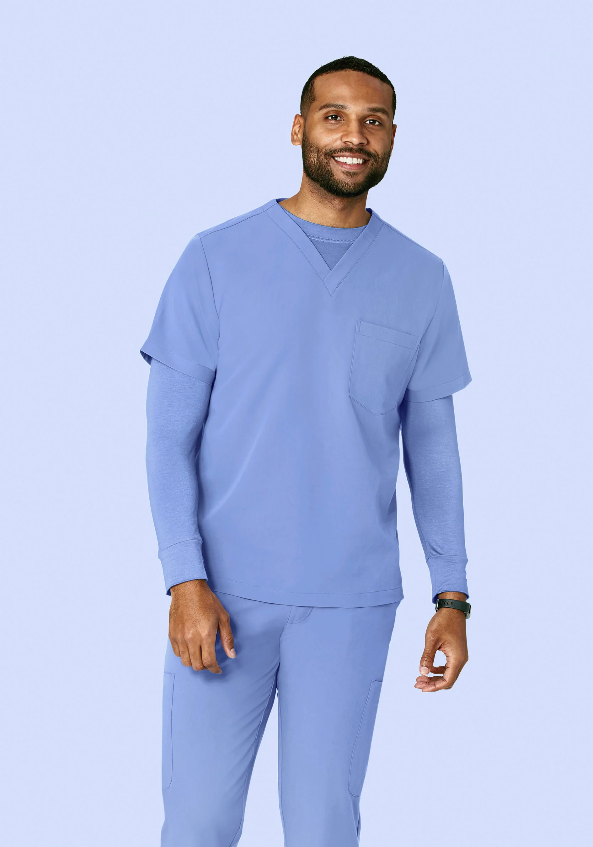 Men's Underscrubs Coastline Blue - Image 3