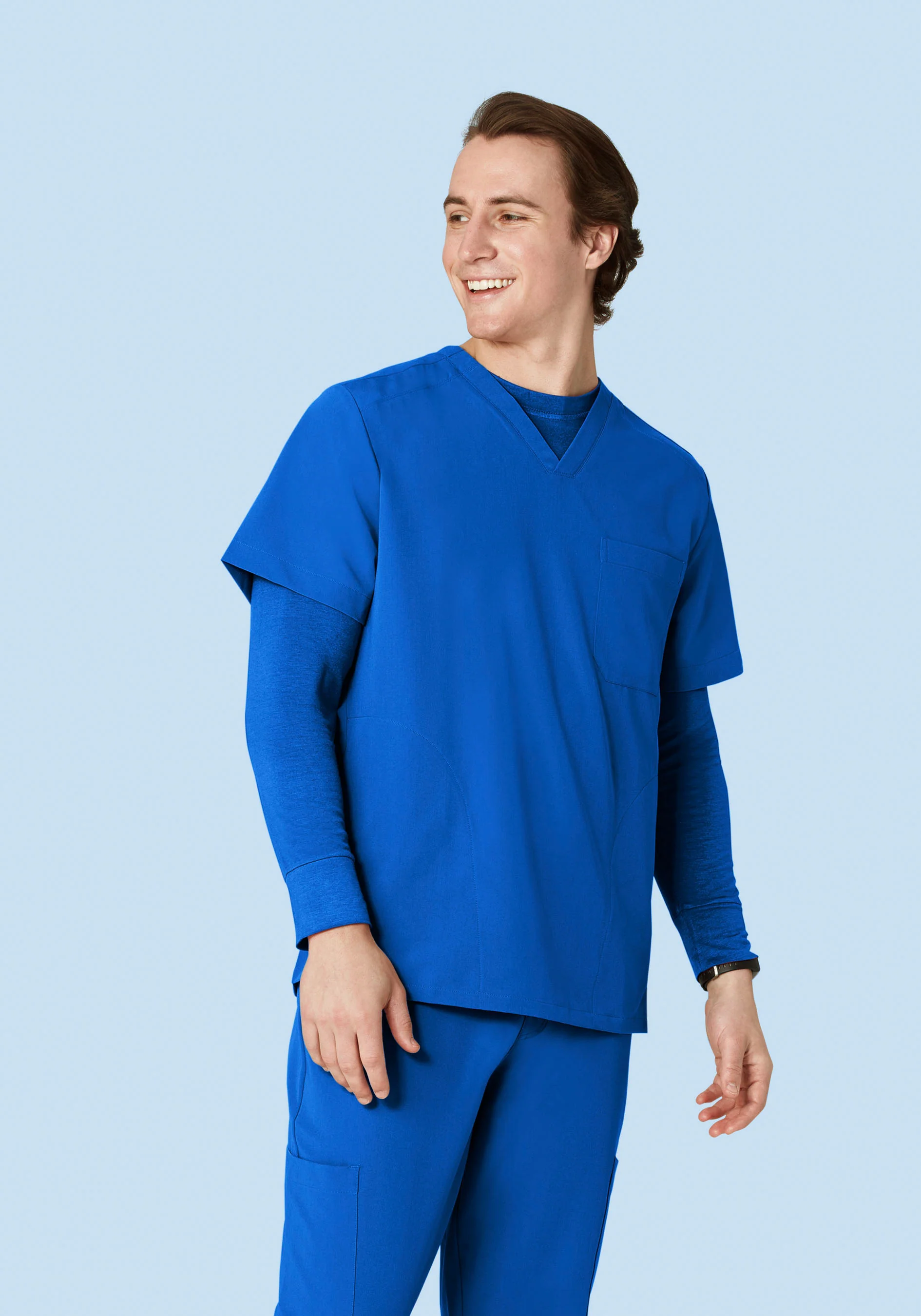 Men's Underscrubs Cobalt - Image 3
